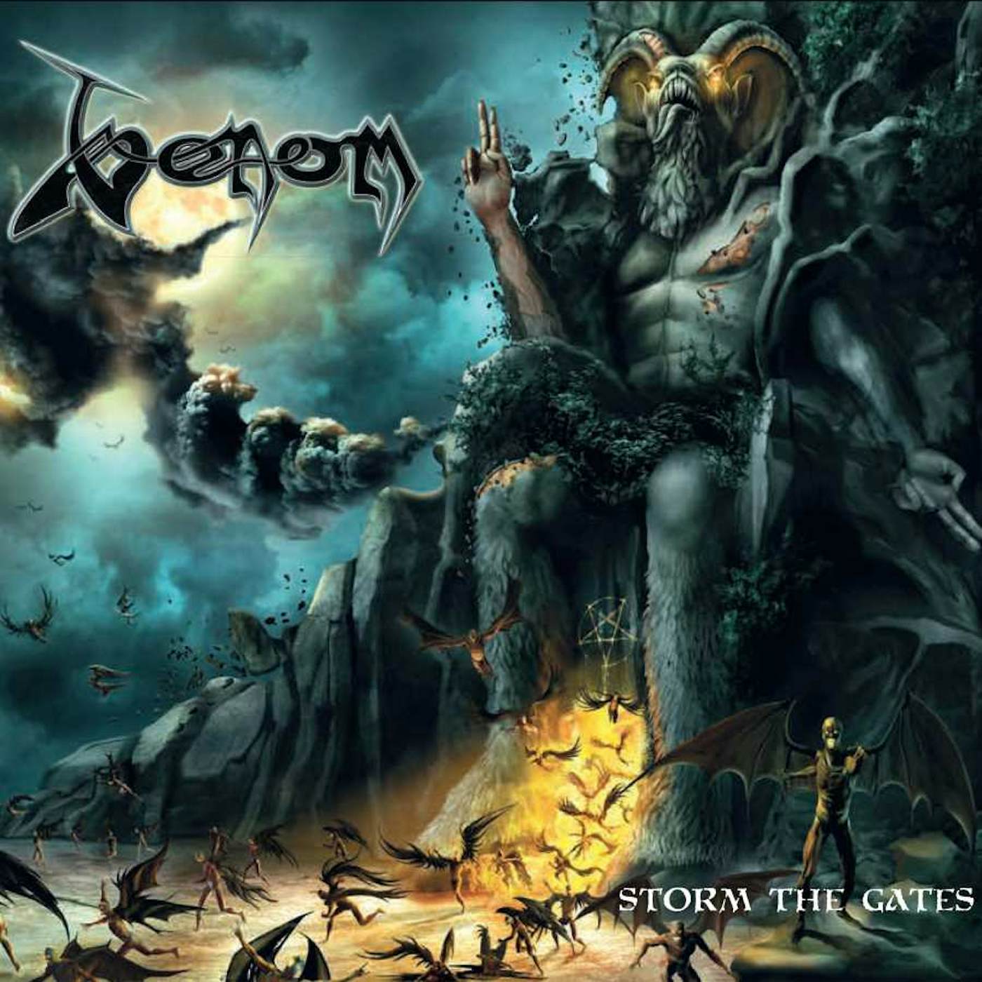Venom STORM THE GATES (2 LP) Vinyl Record