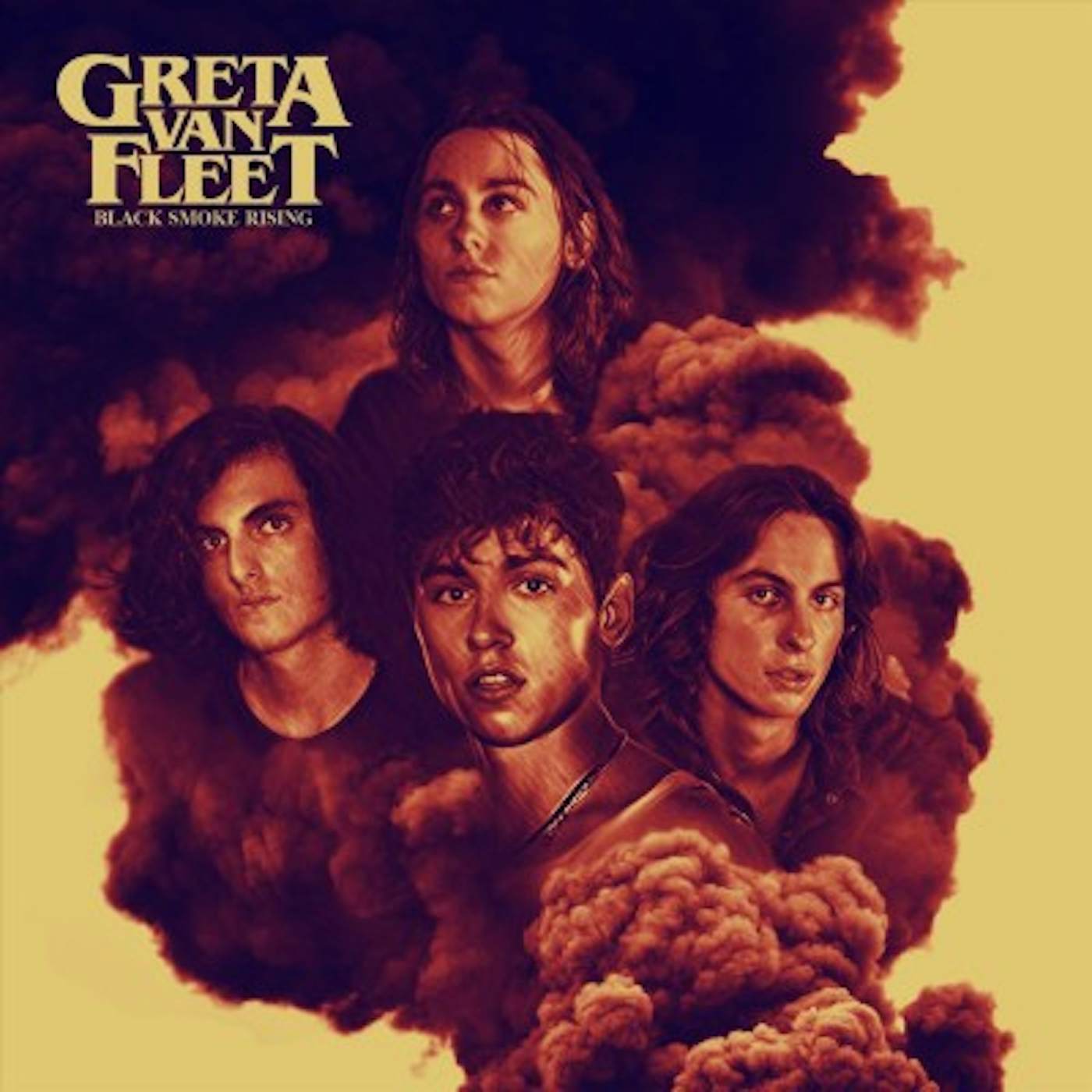 Greta Van Fleet Black Smoke Rising Vinyl Record