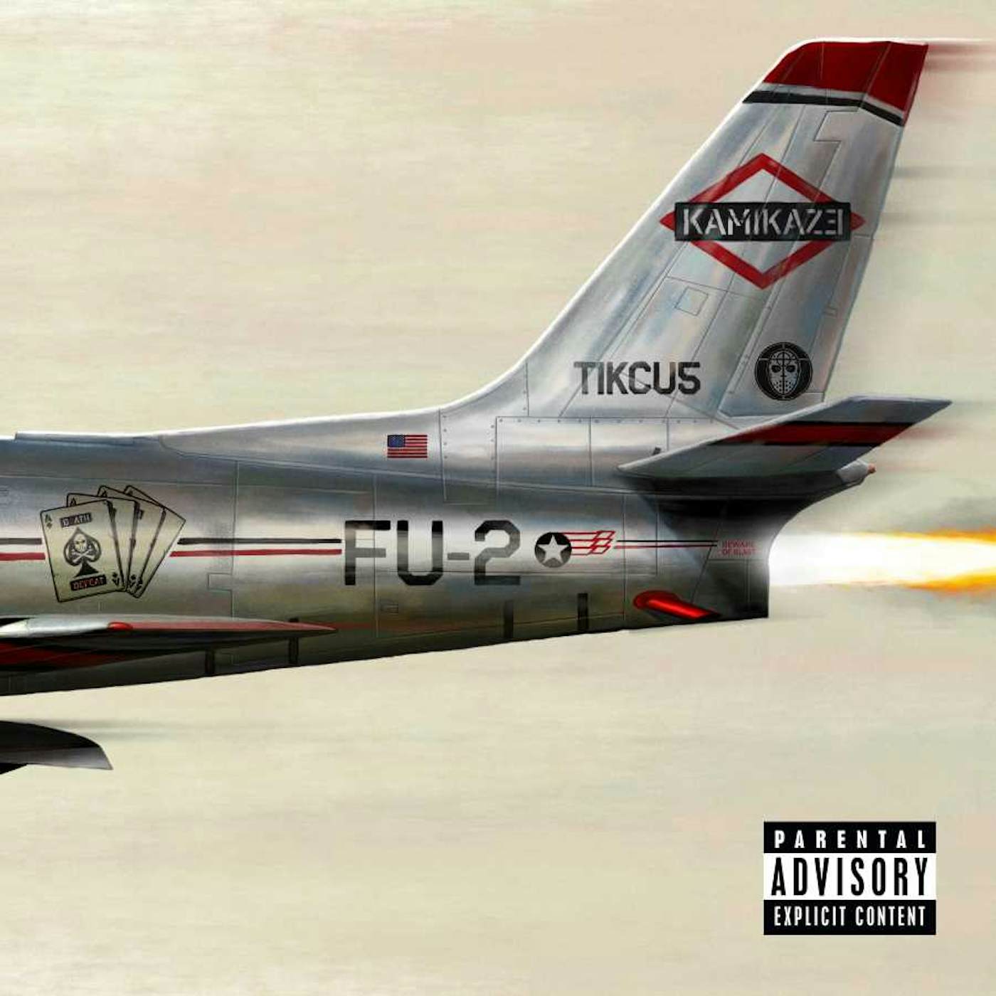Eminem Kamikaze (Opaque Olive Green Vinyl Record/Gatefold Jacket)