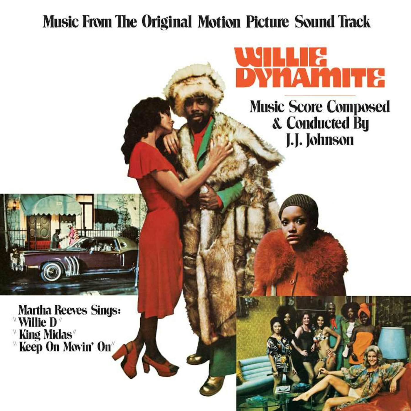J.J. Johnson Willie Dynamite (OST) Vinyl Record