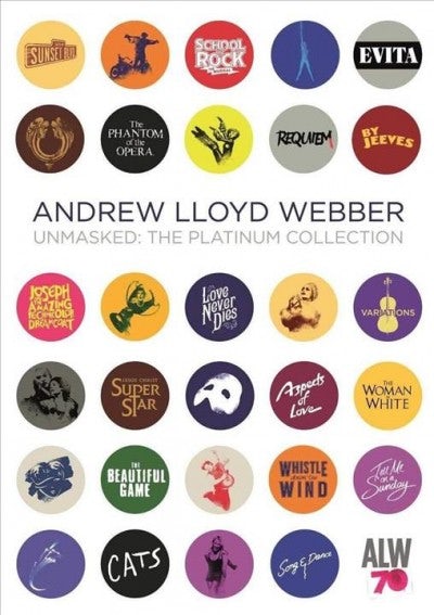 Andrew Lloyd Webber UNMASKED: PLATINUM COLLECTION (5 LP) Vinyl Record
