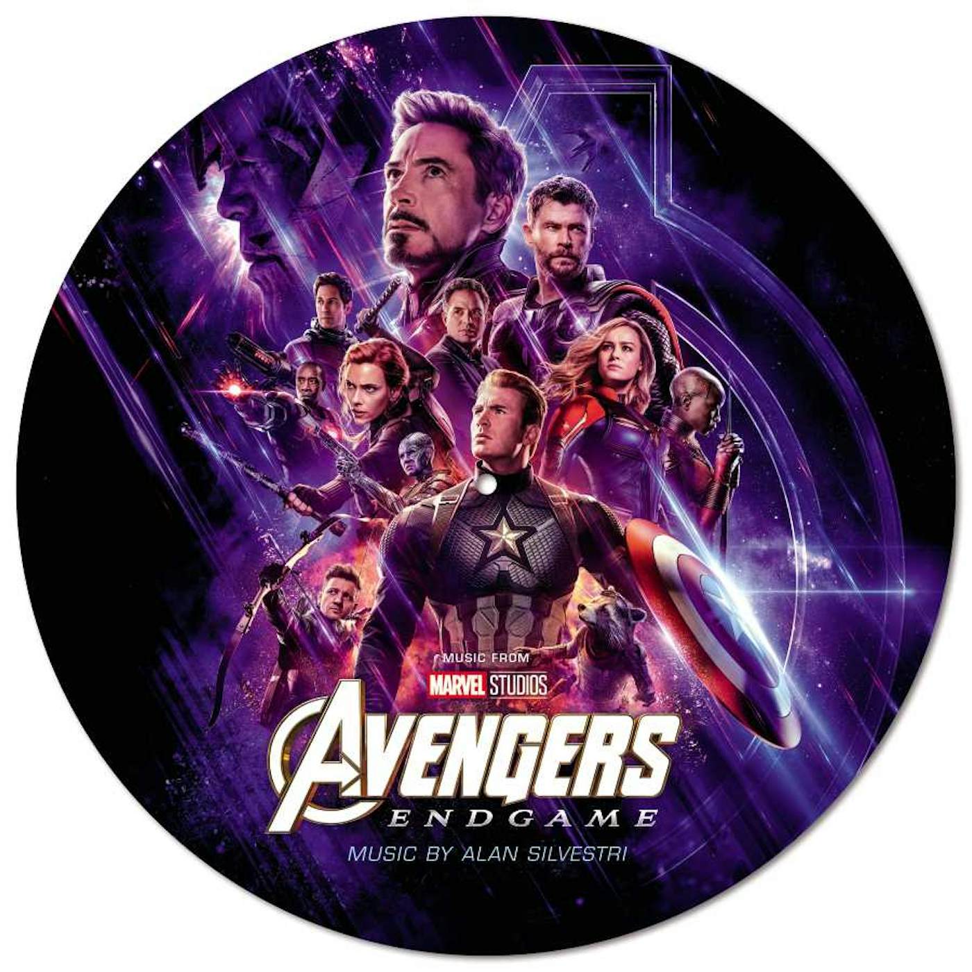 Alan Silvestri Avengers: Endgame (Picture Disc) Vinyl Record