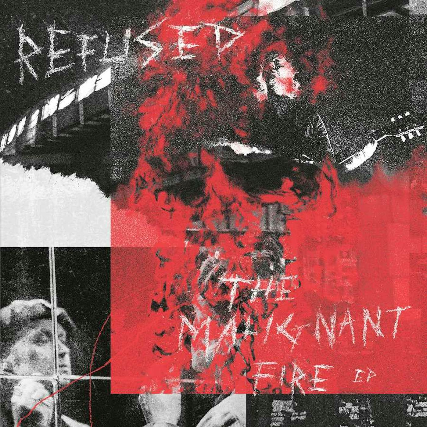 Refused MALIGNANT FIRE - EP Vinyl Record