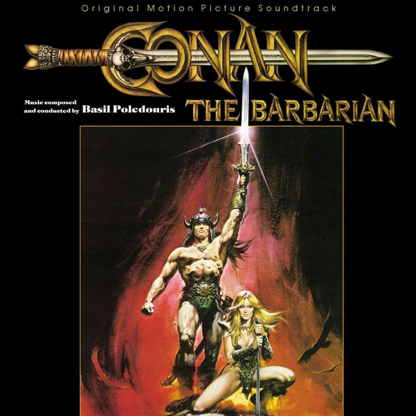 Basil Poledouris Conan The Barbarian (Original Motion Picture Soundtrack) (LP) Vinyl Record