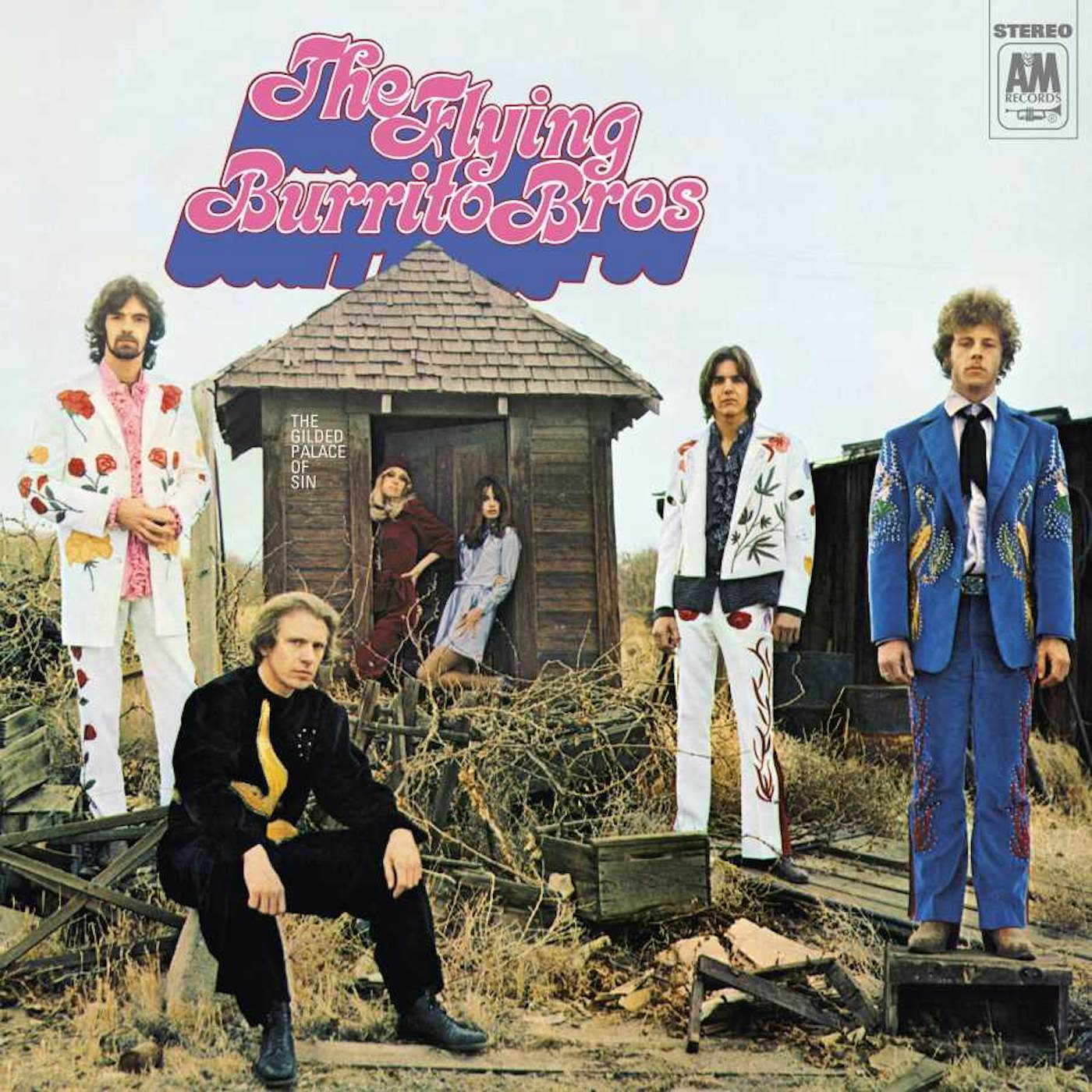The Flying Burrito Brothers GILDED PALACE OF SIN Vinyl Record