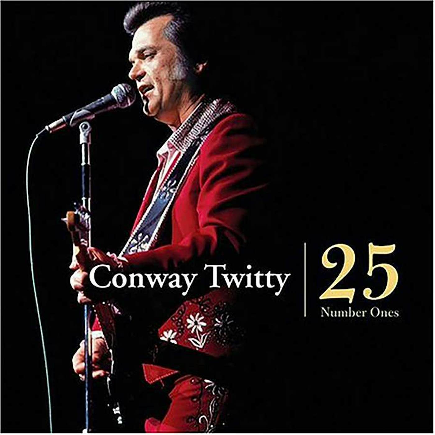 Conway Twitty 25 NUMBER ONES (2 LP) Vinyl Record