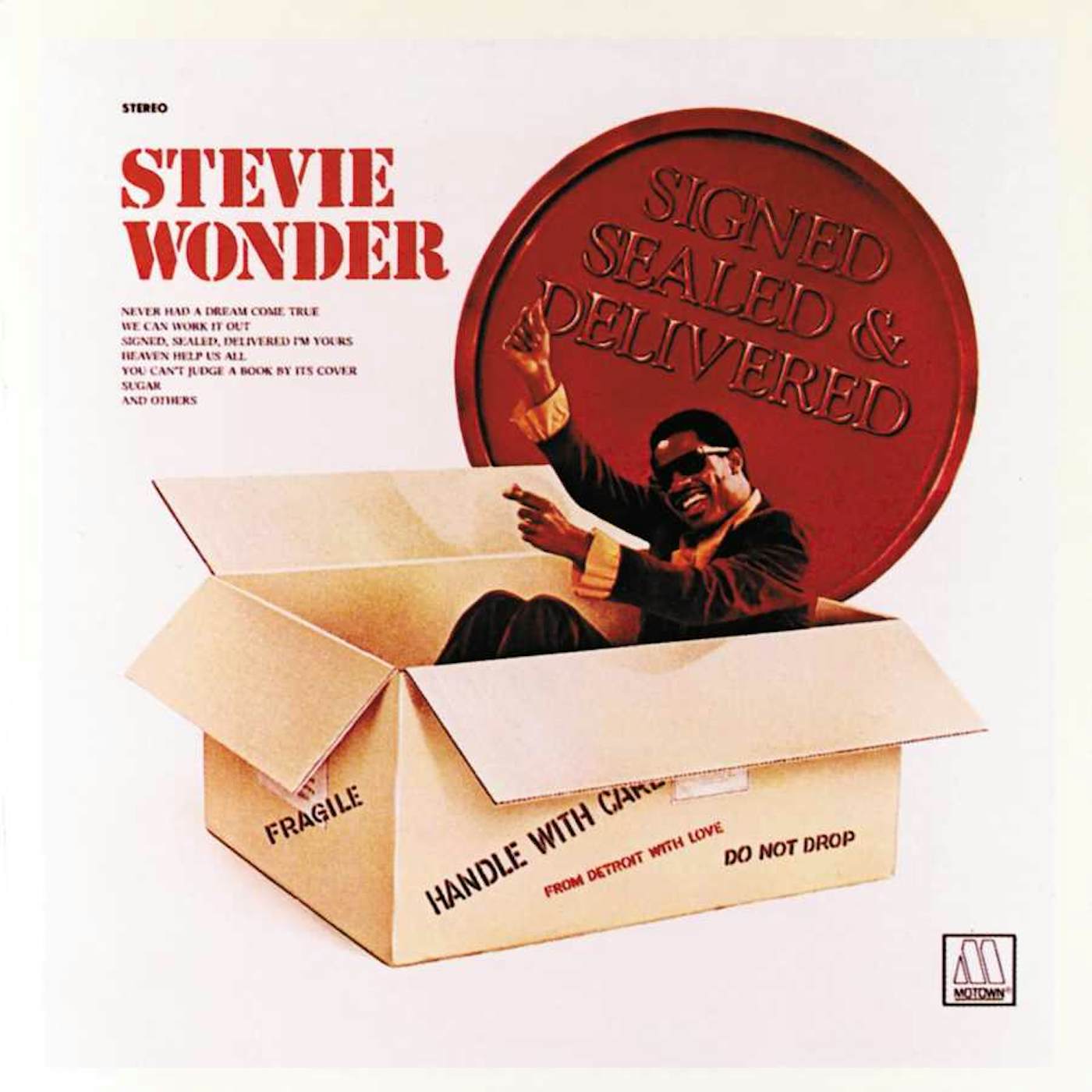 Stevie Wonder SIGNED SEALED AND DELIVERED (LP) Vinyl Record