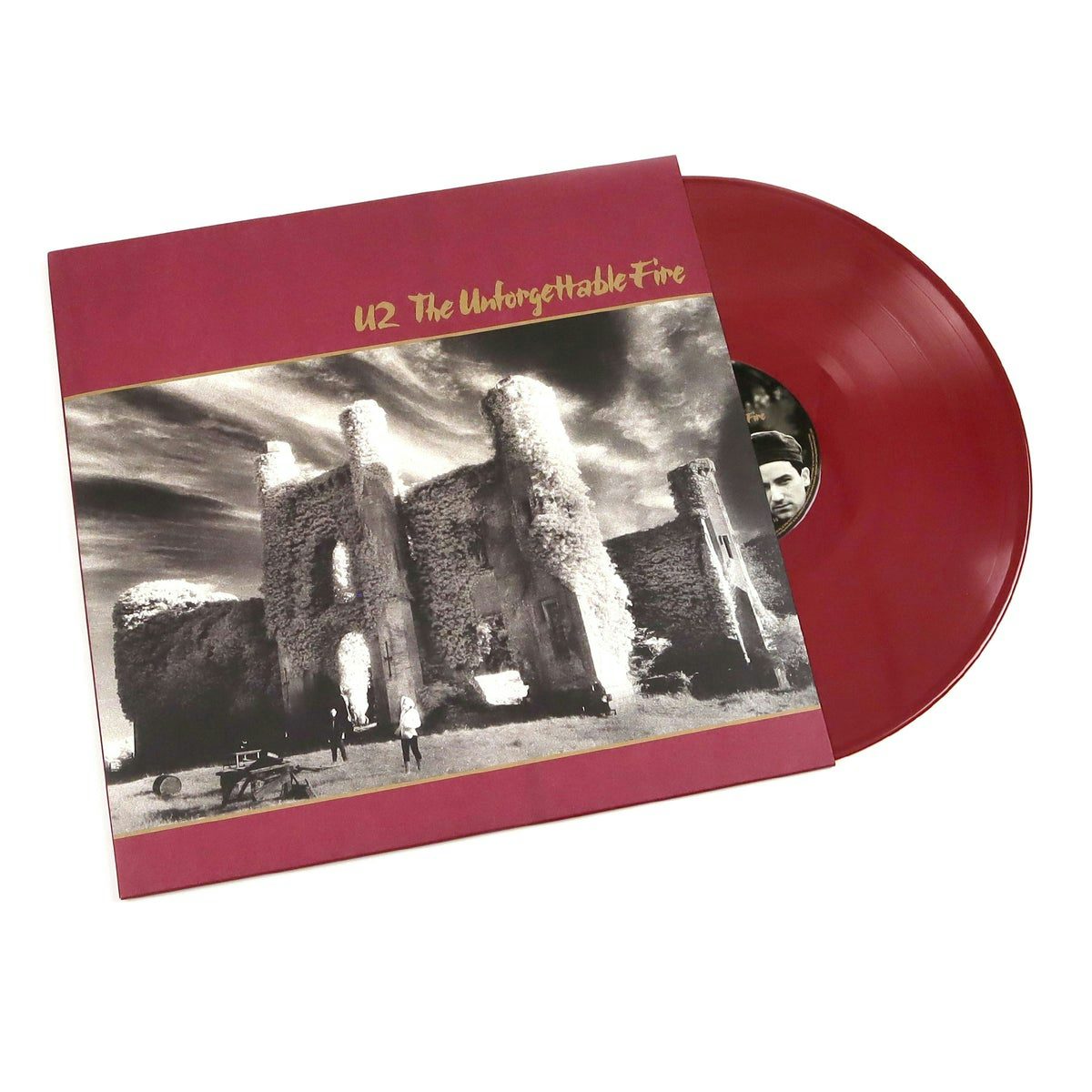 U2 The Unforgettable Fire (Red Wine LP) Vinyl Record