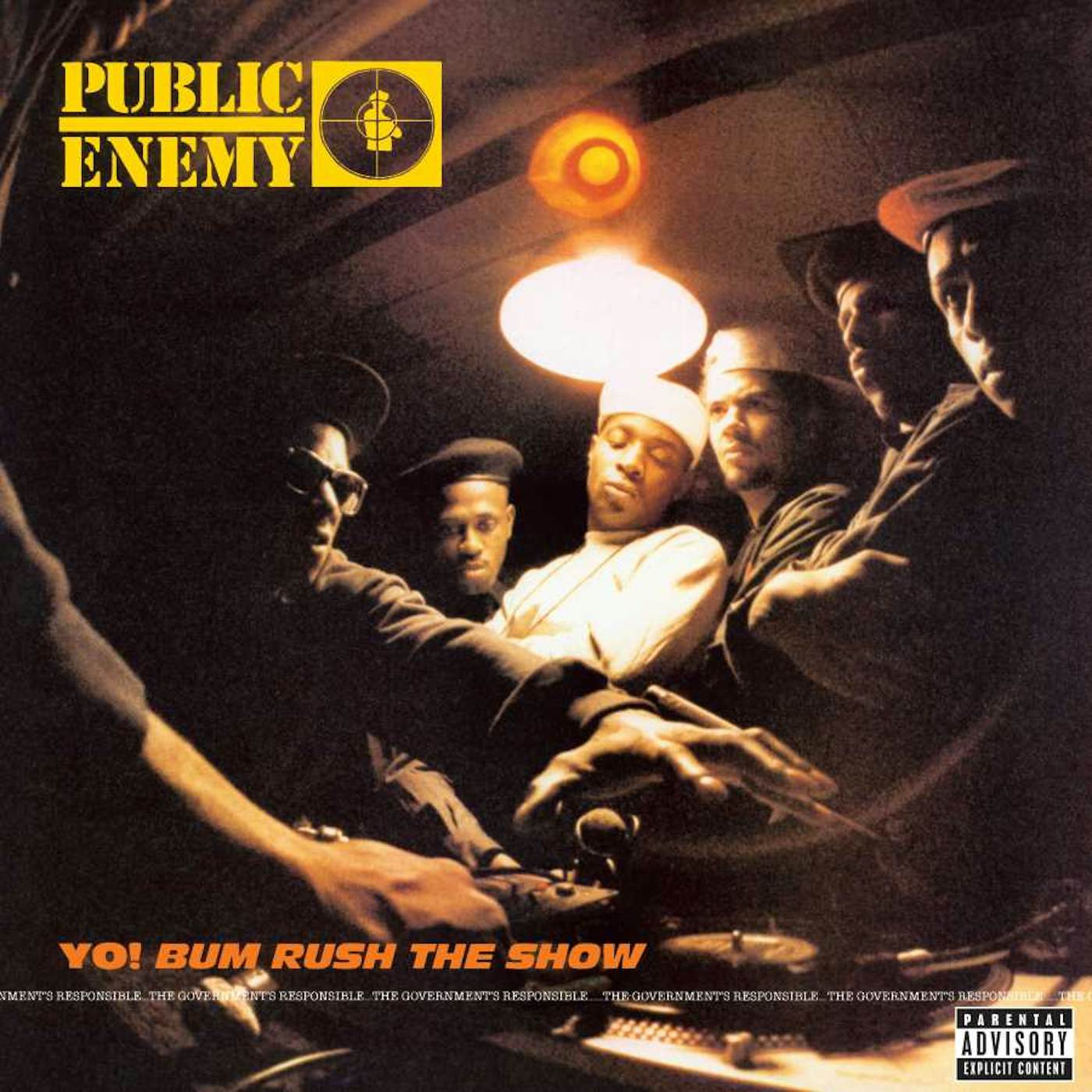 Public Enemy YO BUM RUSH THE SHOW Vinyl Record