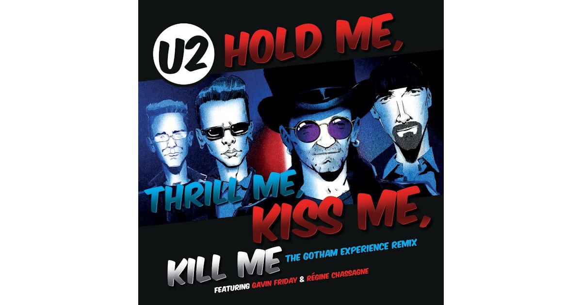 U2 Hold Me Thrill Me Kiss Me Kill Me (12" Single) Vinyl Record