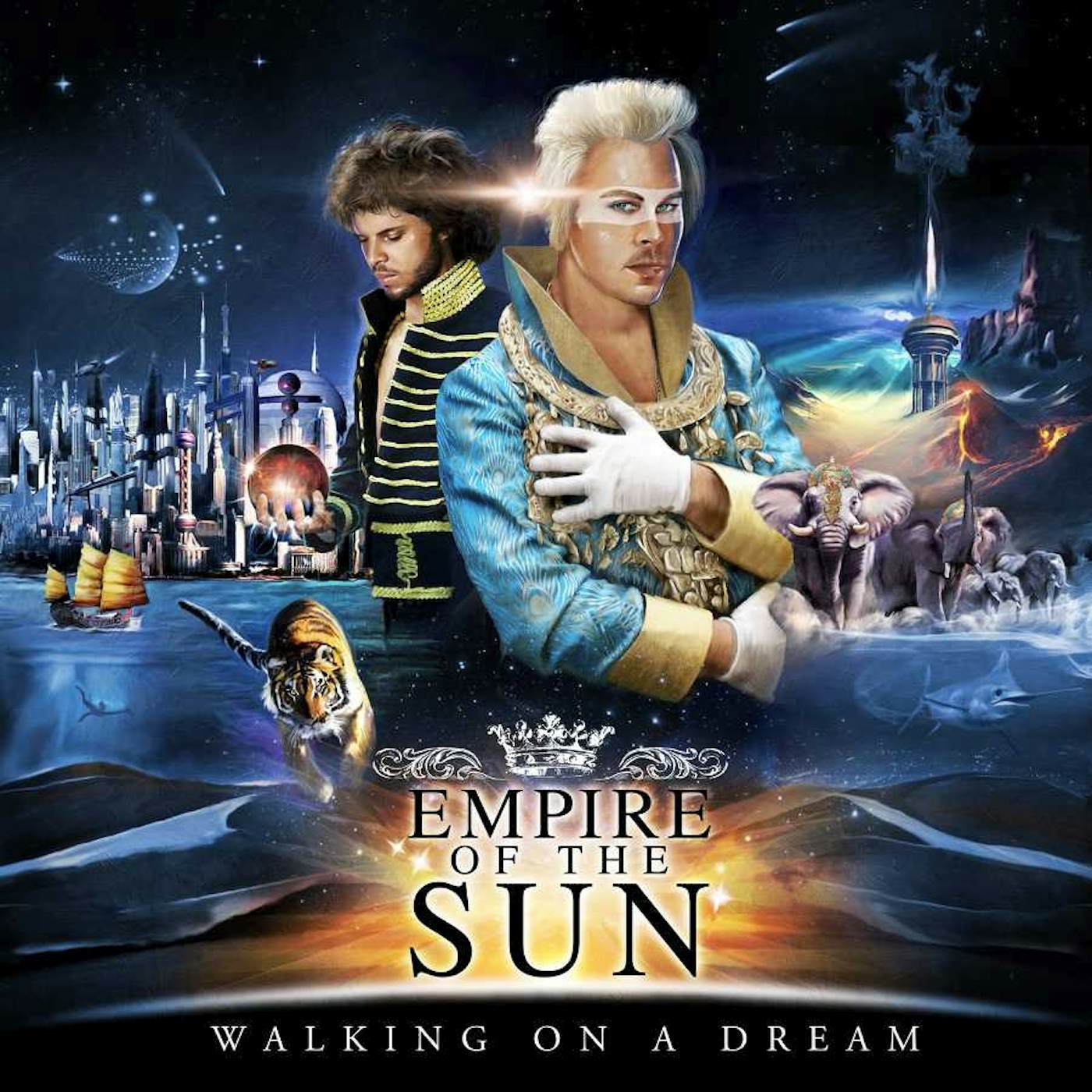 Empire of the Sun Walking On A Dream (Orange) Vinyl Record