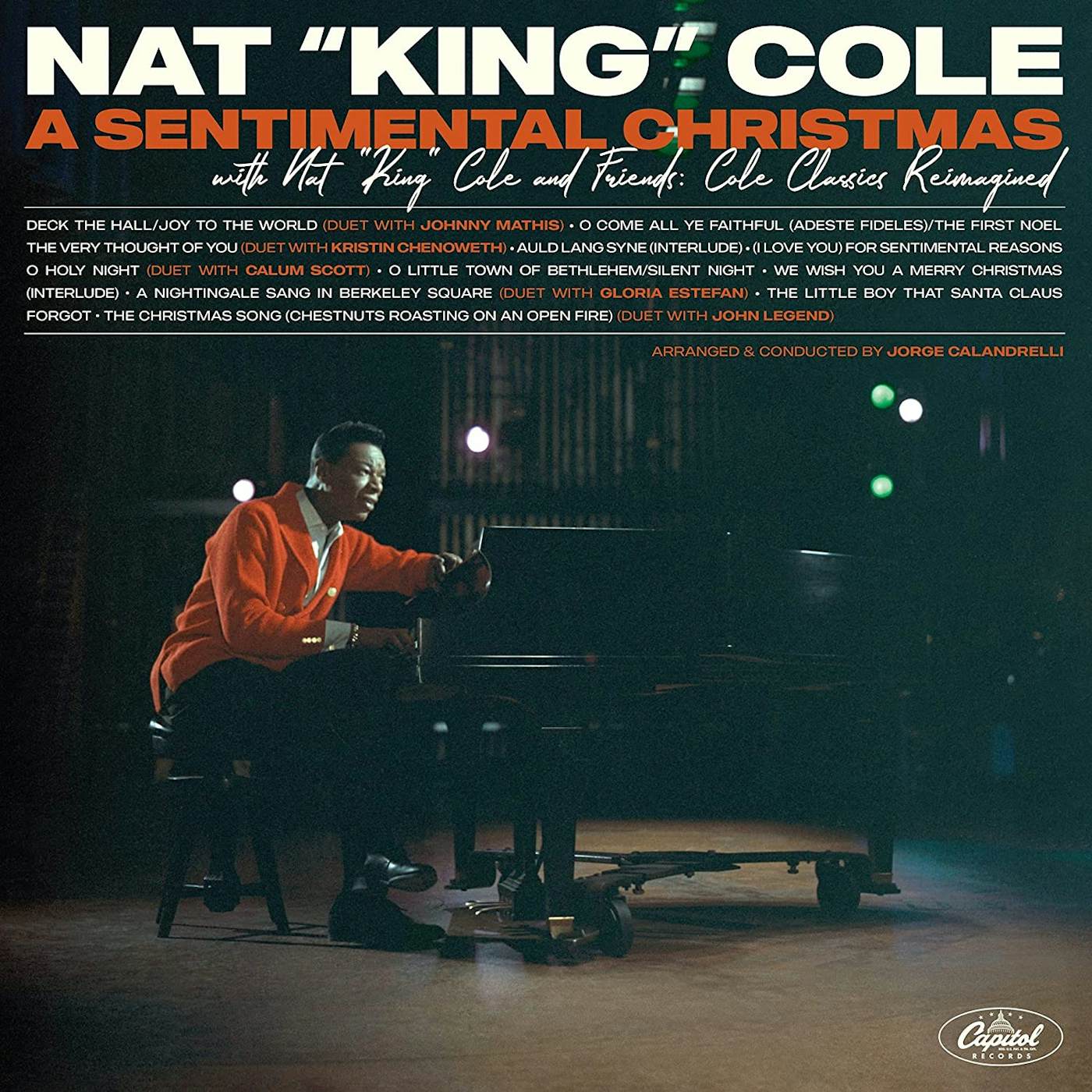 SENTIMENTAL CHRISTMAS WITH NAT KING COLE & FRIENDS (COLE CLASSICS REIMAGINED) Vinyl Record