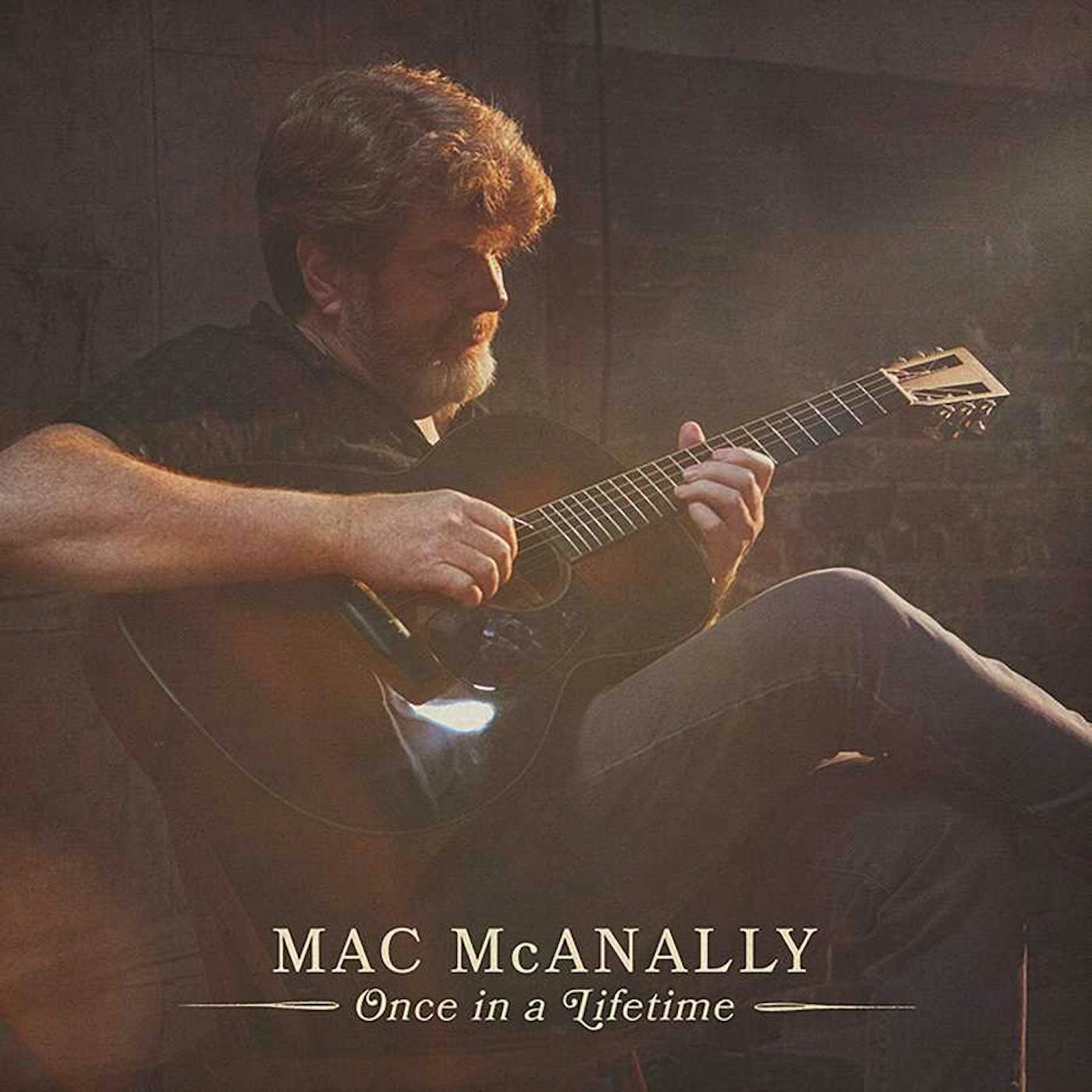 Mac McAnally ONCE IN A LIFETIME Vinyl Record