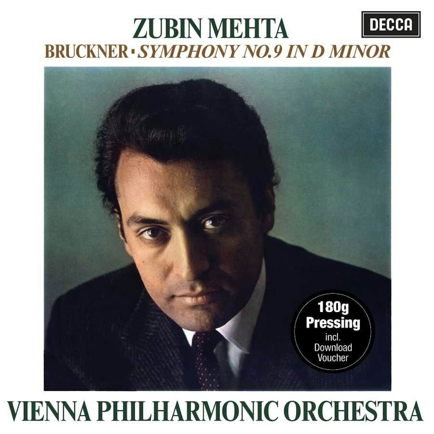 Zubin Mehta Bruckner: Symphony No. 9 In D Minor Vinyl Record