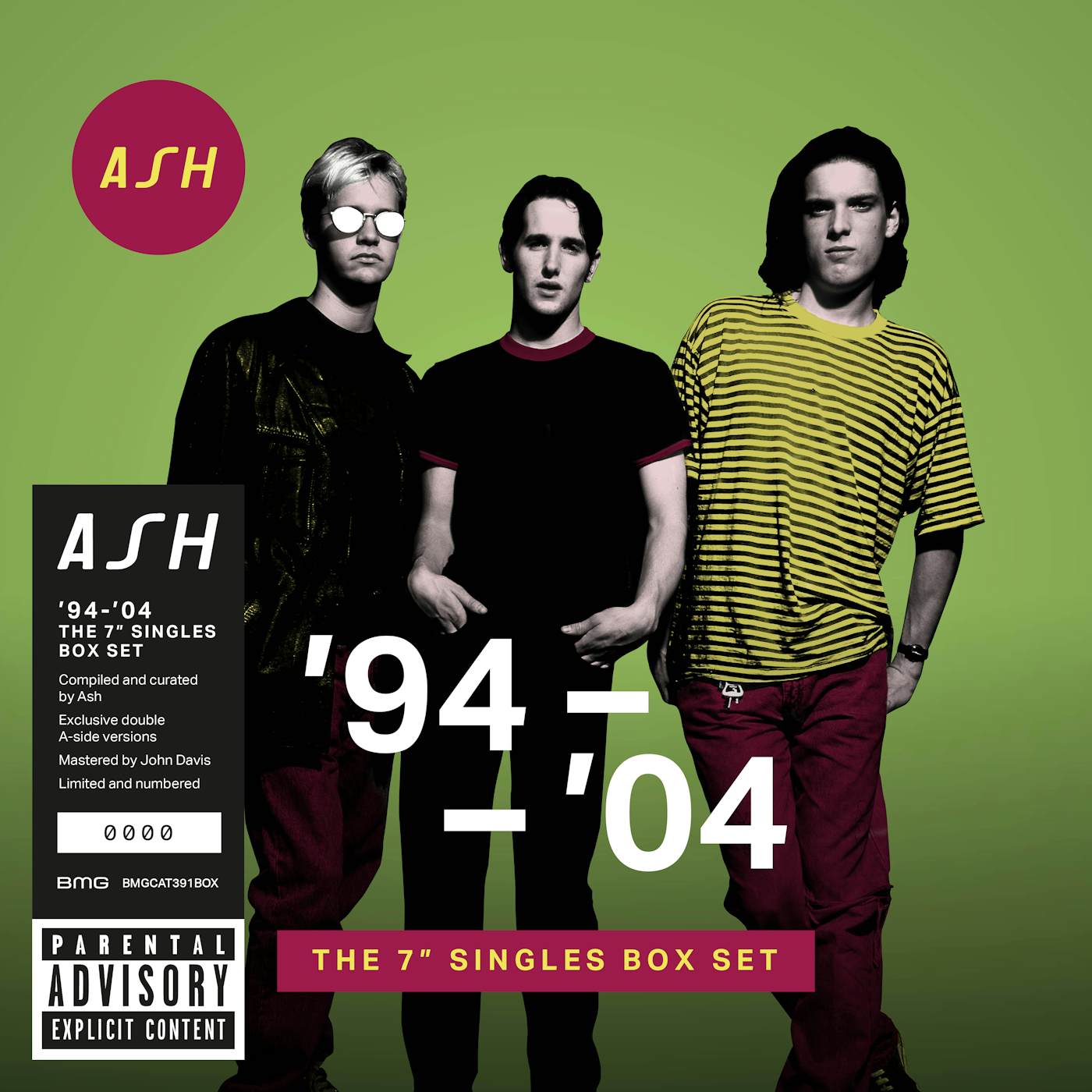 Ash 94 – ’04: The 7’’ Singles Box Set (Vinyl)