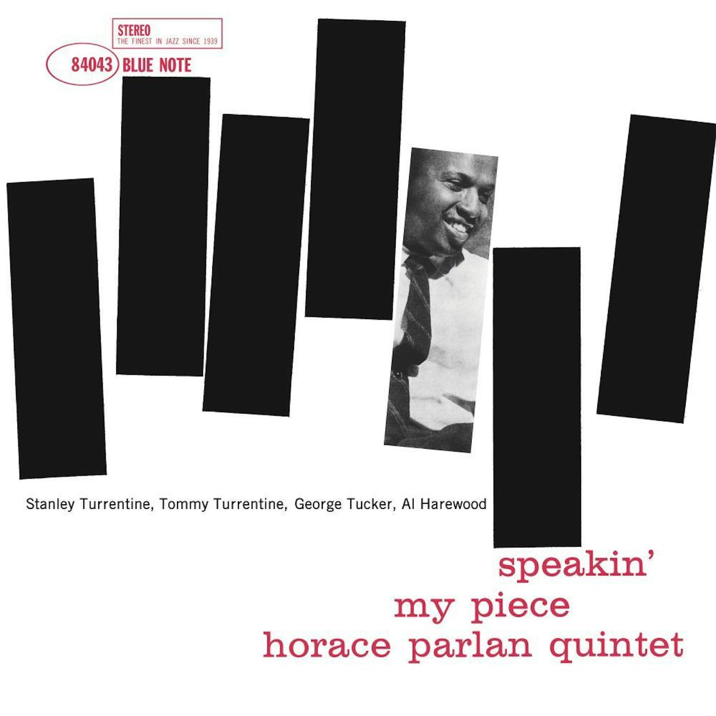 Horace Parlan SPEAKIN MY PIECE (BLUE NOTE CLASSIC SERIES) Vinyl Record
