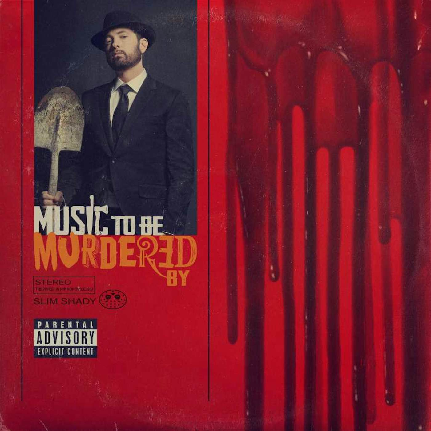 Eminem MUSIC TO BE MURDERED BY (X) (2LP/BLACK ICE VINYL) Vinyl Record