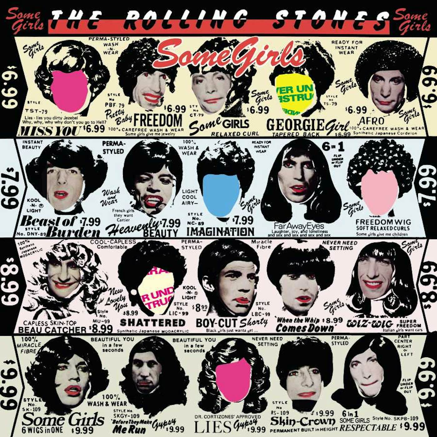 The Rolling Stones Some Girls Vinyl Record