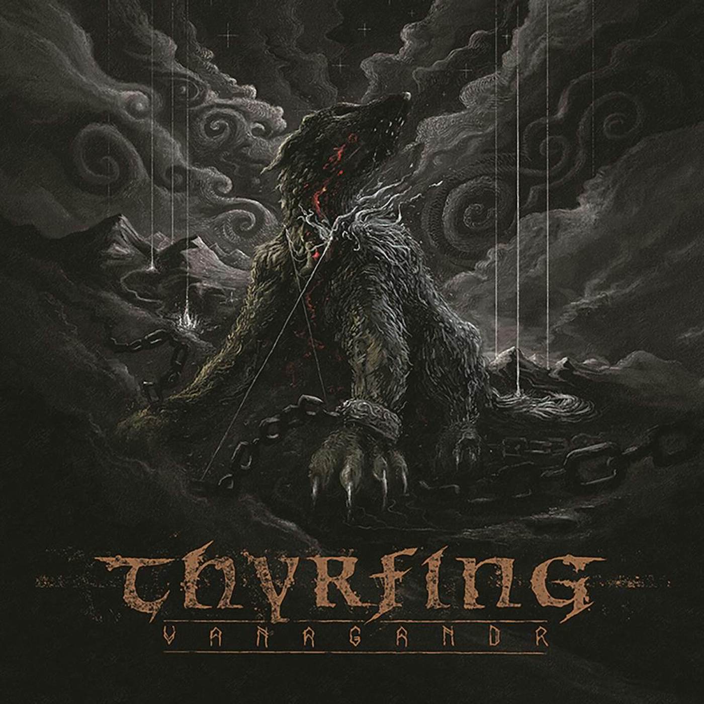Thyrfing Vanagandr (Black/Grey LP) Vinyl Record