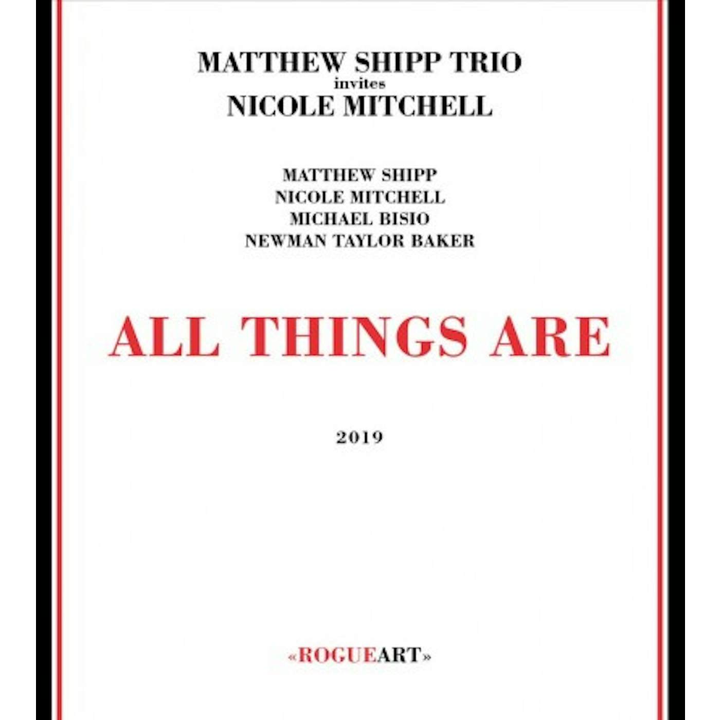 Matthew Shipp All Things Are CD