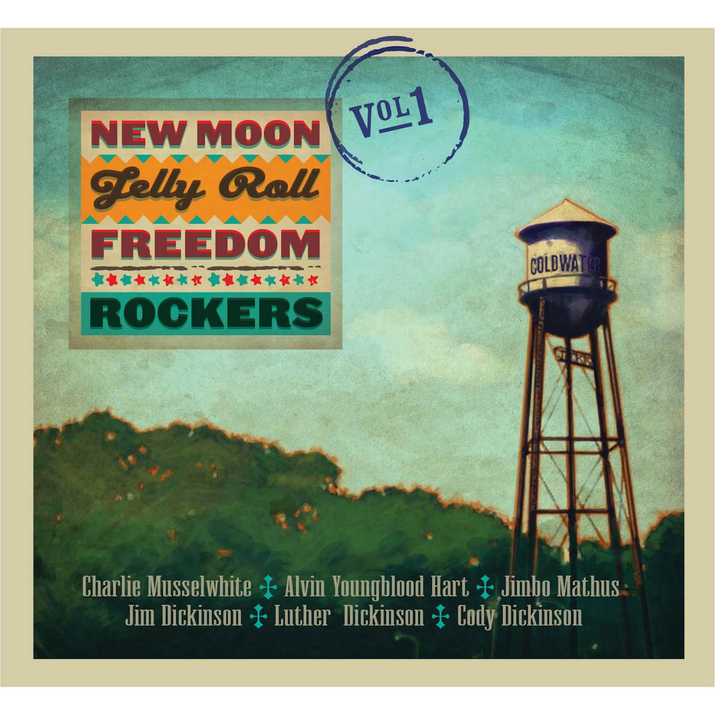 New Moon Jelly Roll Freedom Rockers VOLUME 1 CD