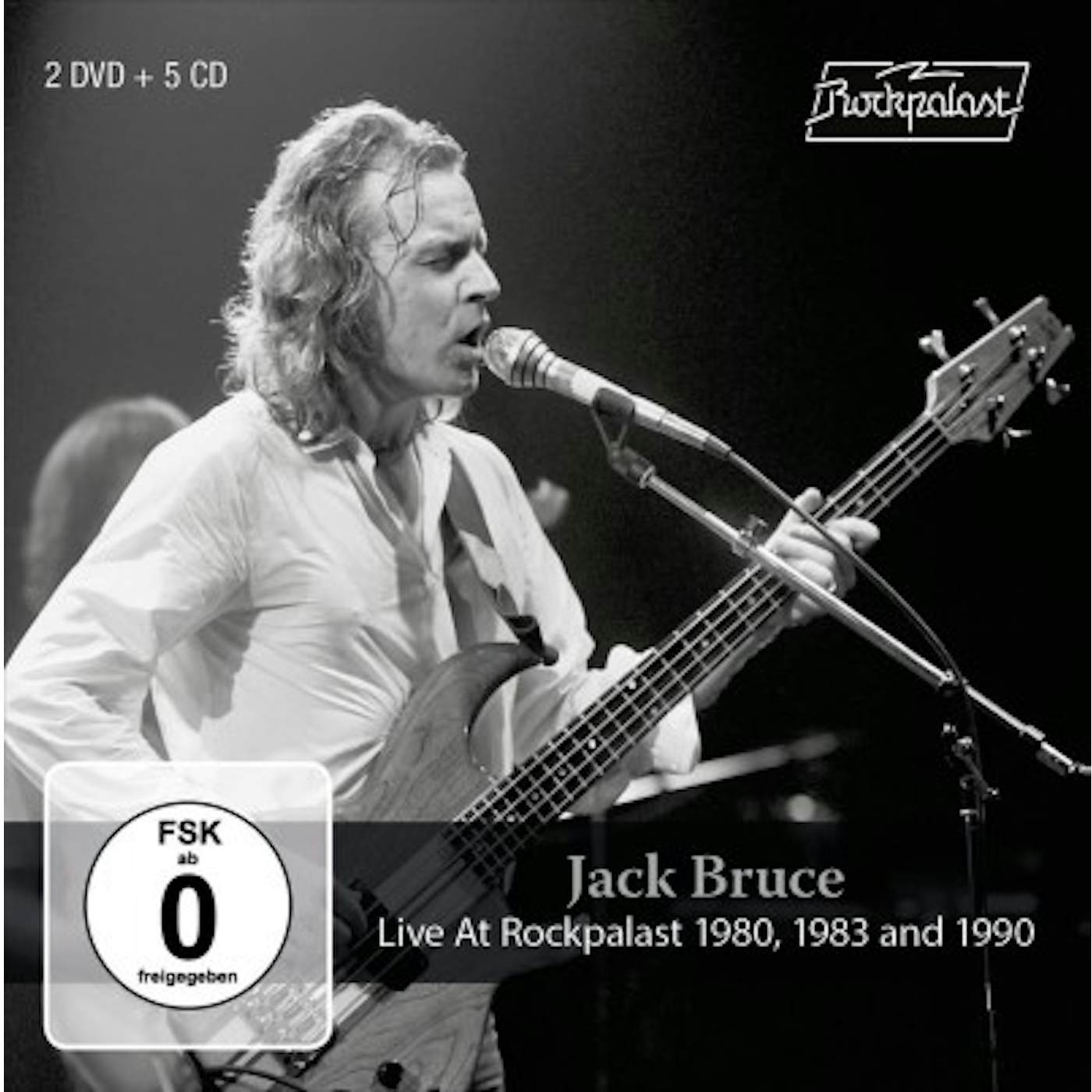 Jack Bruce LIVE AT ROCKPALAST 1980, 1983 & 1990 (5CD/2DVD) CD