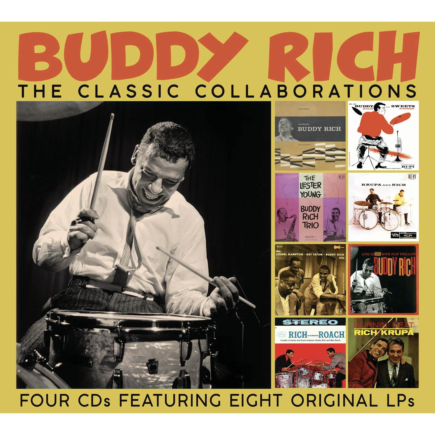 Buddy Rich CLASSIC COLLABORATIONS (4CD) CD