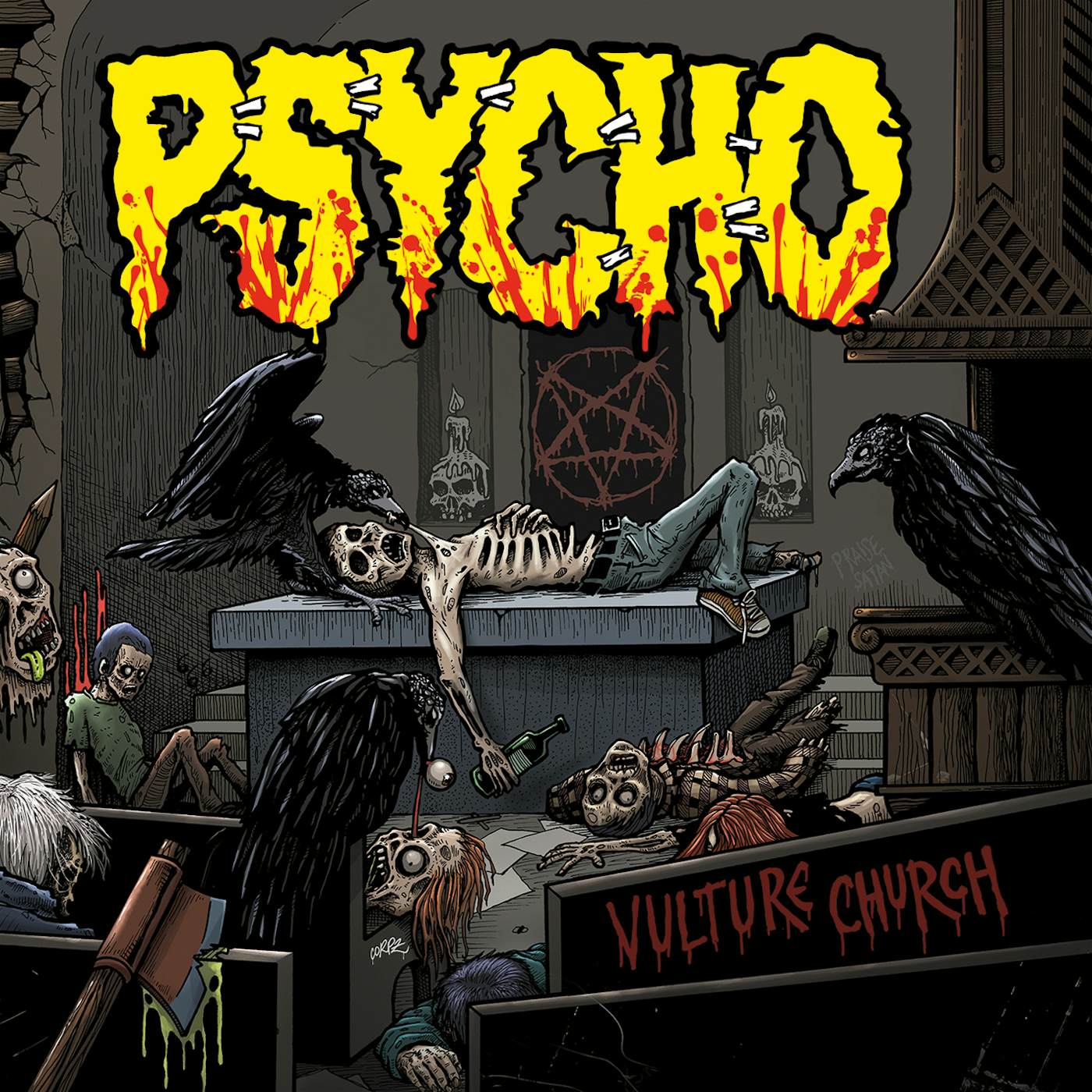 Psycho Vulture Church CD