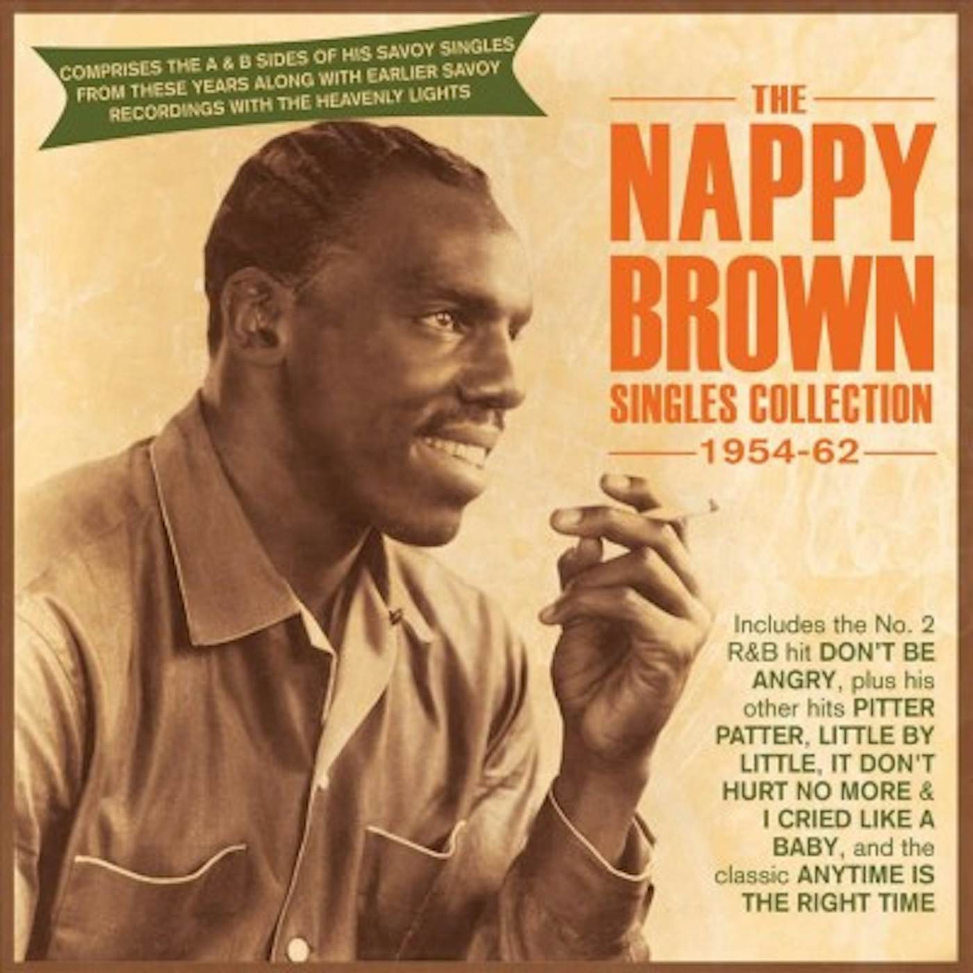 Nappy Brown SINGLES COLLECTION 1954-62 CD
