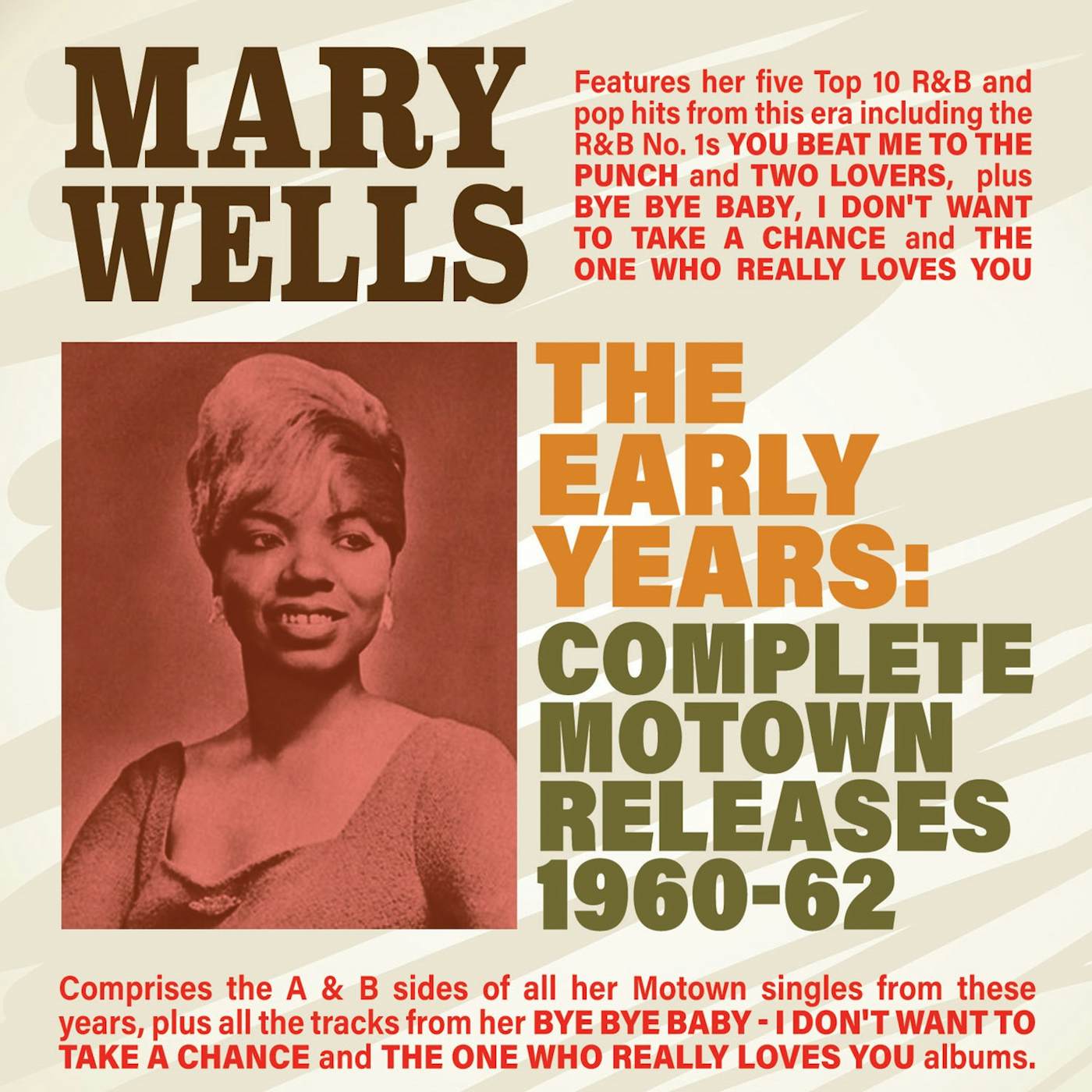 Mary Wells EARLY YEARS: COMPLETE MOTOWN RELEASES 1960-62 CD