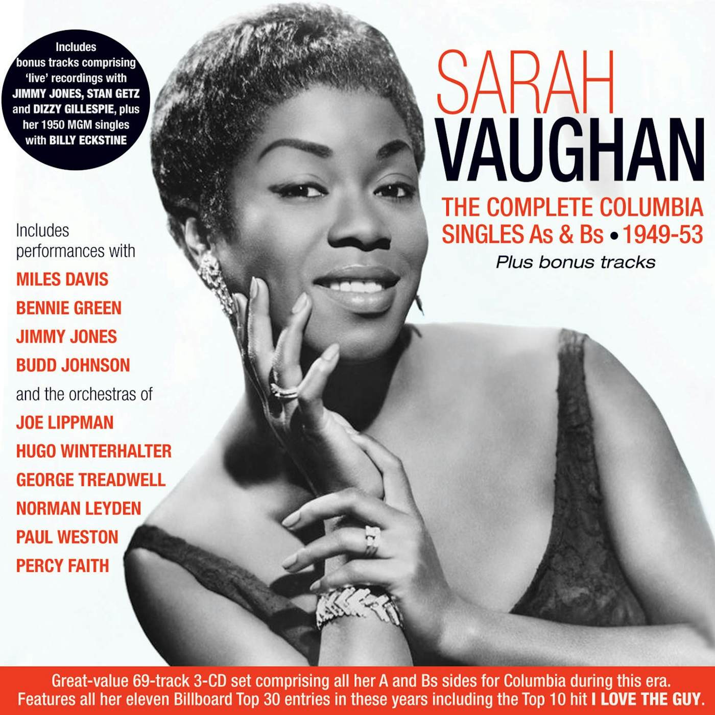 Sarah Vaughan COMPLETE COLUMBIA SINGLES AS & BS 1949-53 CD