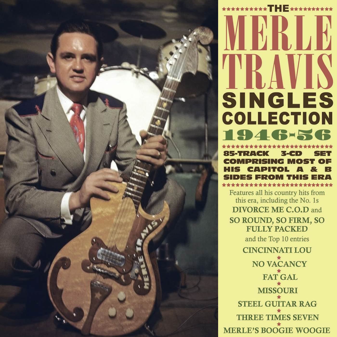 Merle Travis SINGLES COLLECTION 1946-56 CD