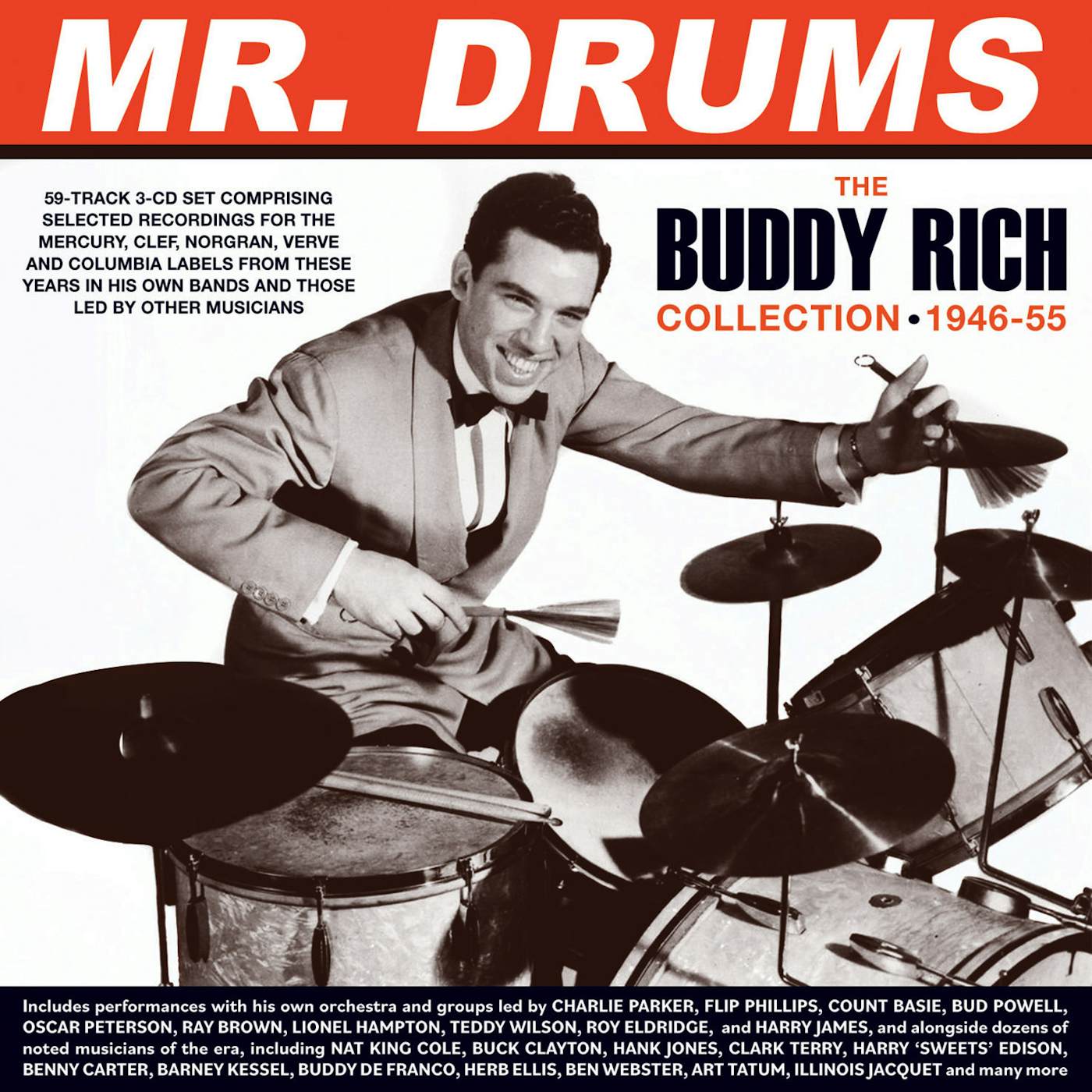 MR. DRUMS: THE BUDDY RICH COLLECTION 1946-55 (3CD) CD
