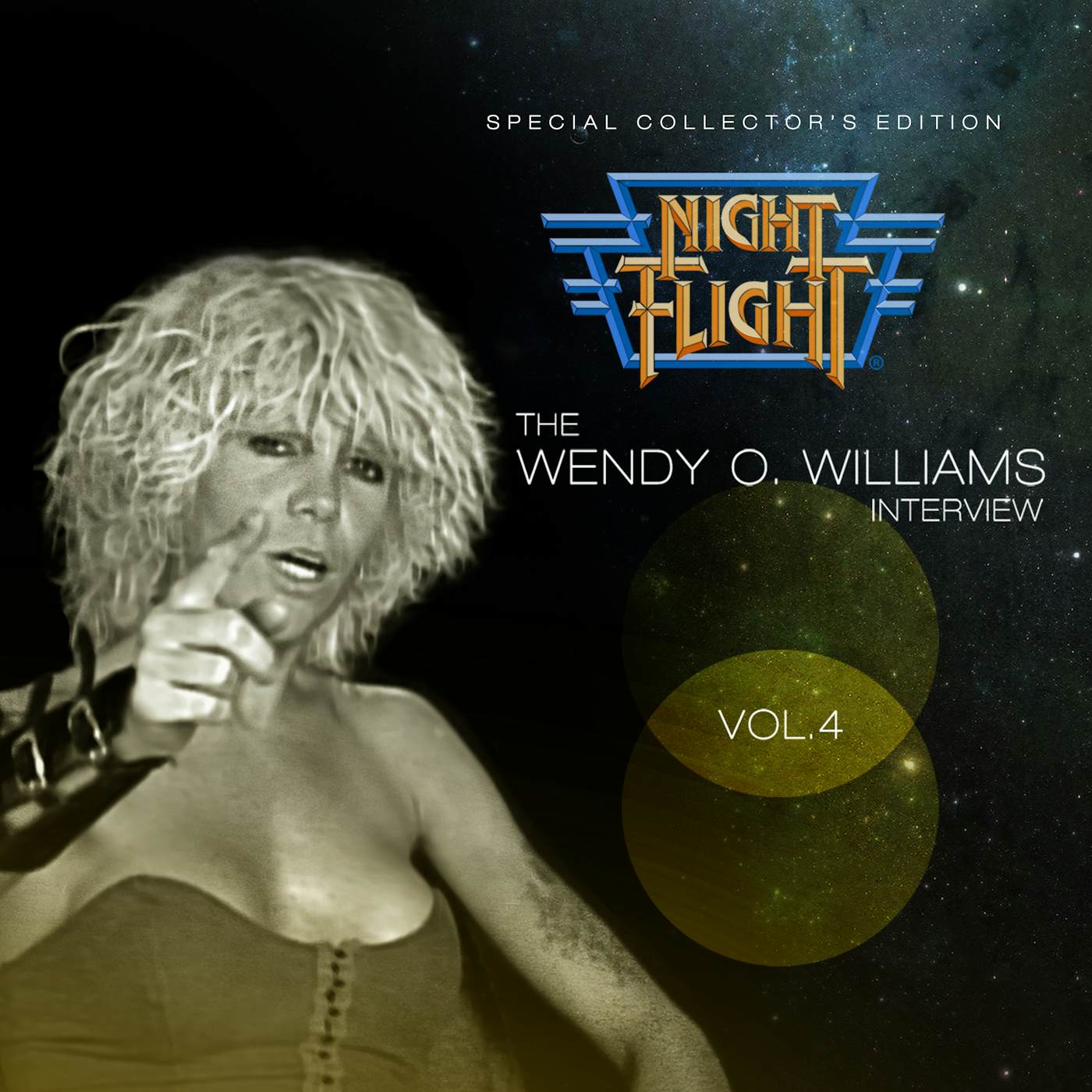 Wendy O. Williams NIGHT FLIGHT INTERVIEW CD