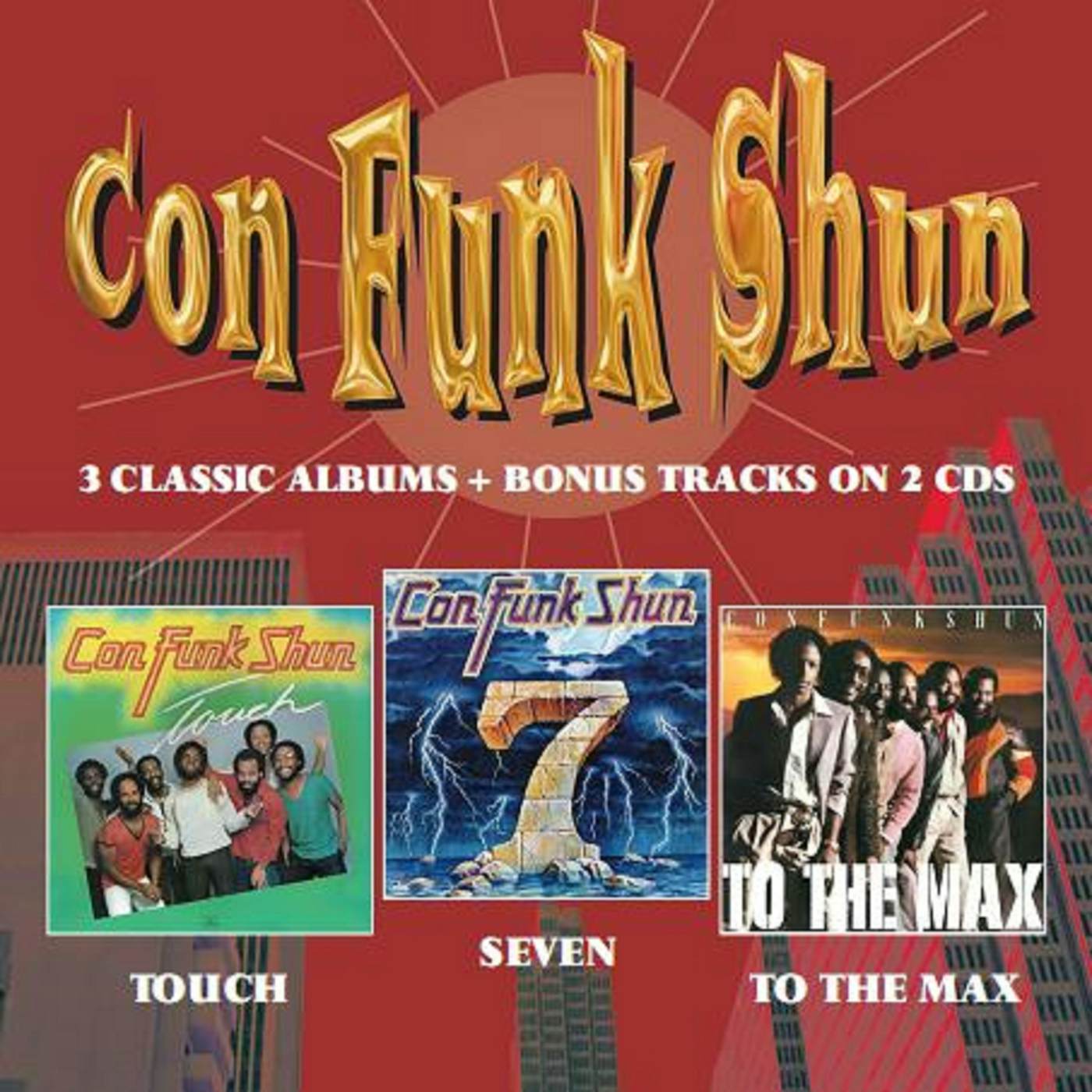 Con Funk Shun Touch/Seven/To The Max CD