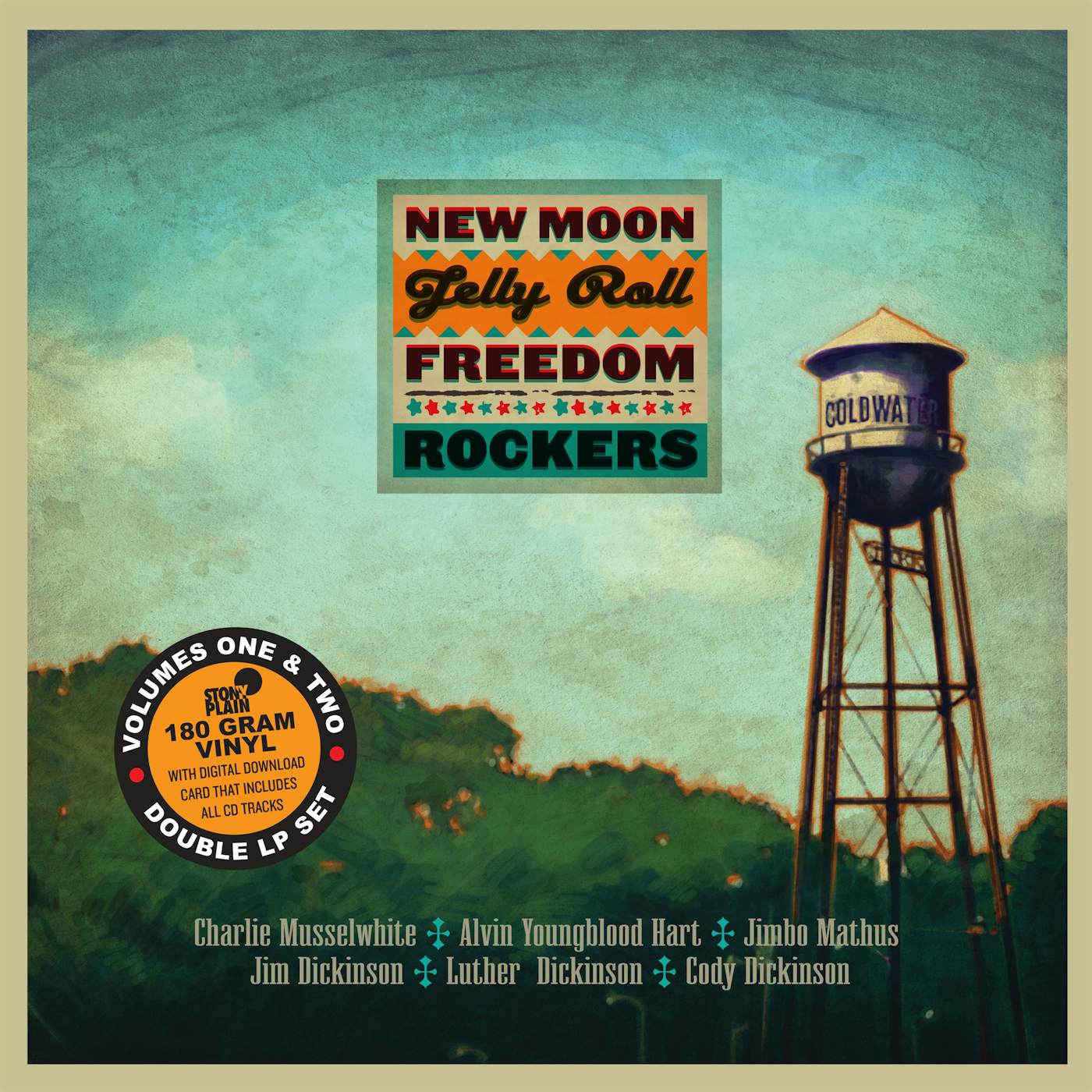 New Moon Jelly Roll Freedom Rockers VOLUME 1 AND 2 Vinyl Record