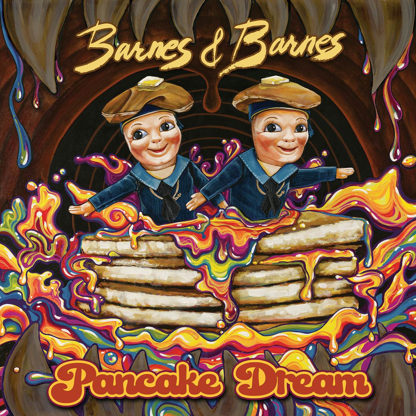 Barnes & Barnes PANCAKE DREAM (LIMITED/2LP/COLOR VINYL/DL CARD) Vinyl Record