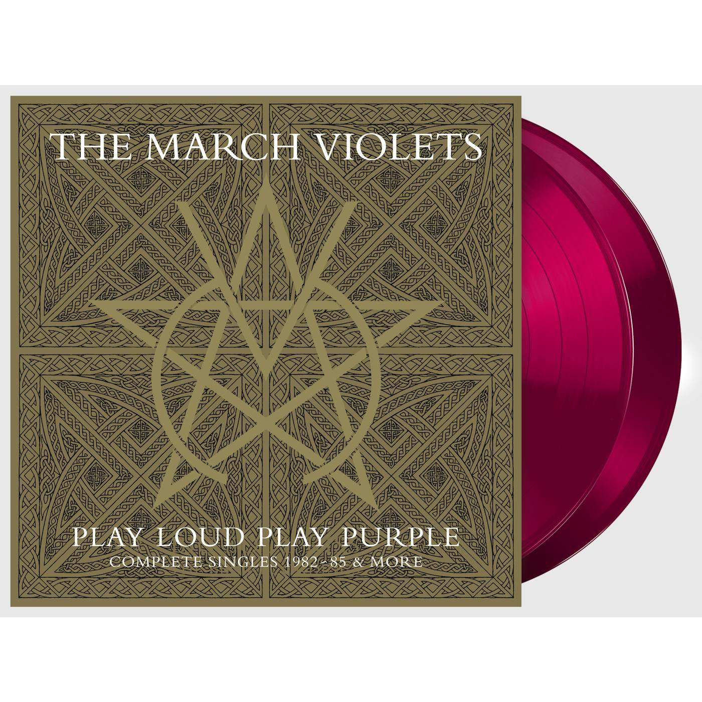 The March Violets   Play Loud Play Purpl Vinyl Record