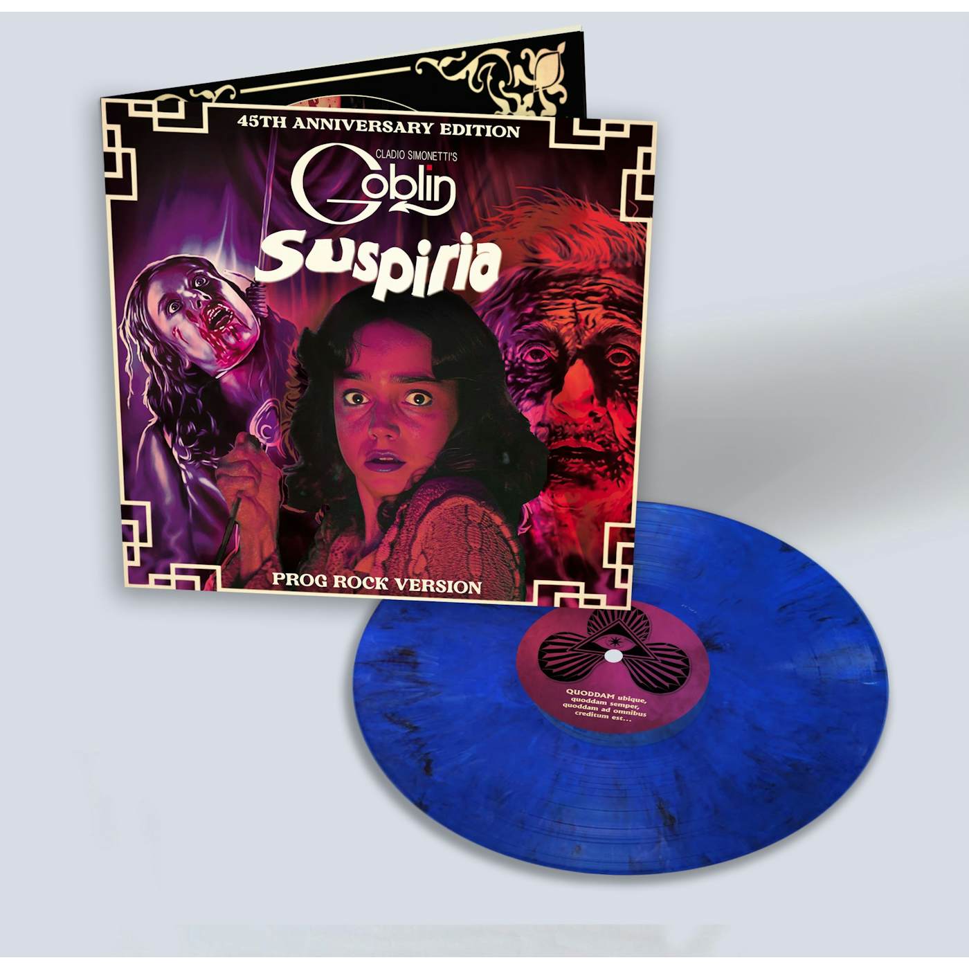 Claudio Simonetti's Goblin SUSPIRIA Original Soundtrack (45TH ANNIVERSARY/PROG ROCK VERSION/DELUXE) Vinyl Record
