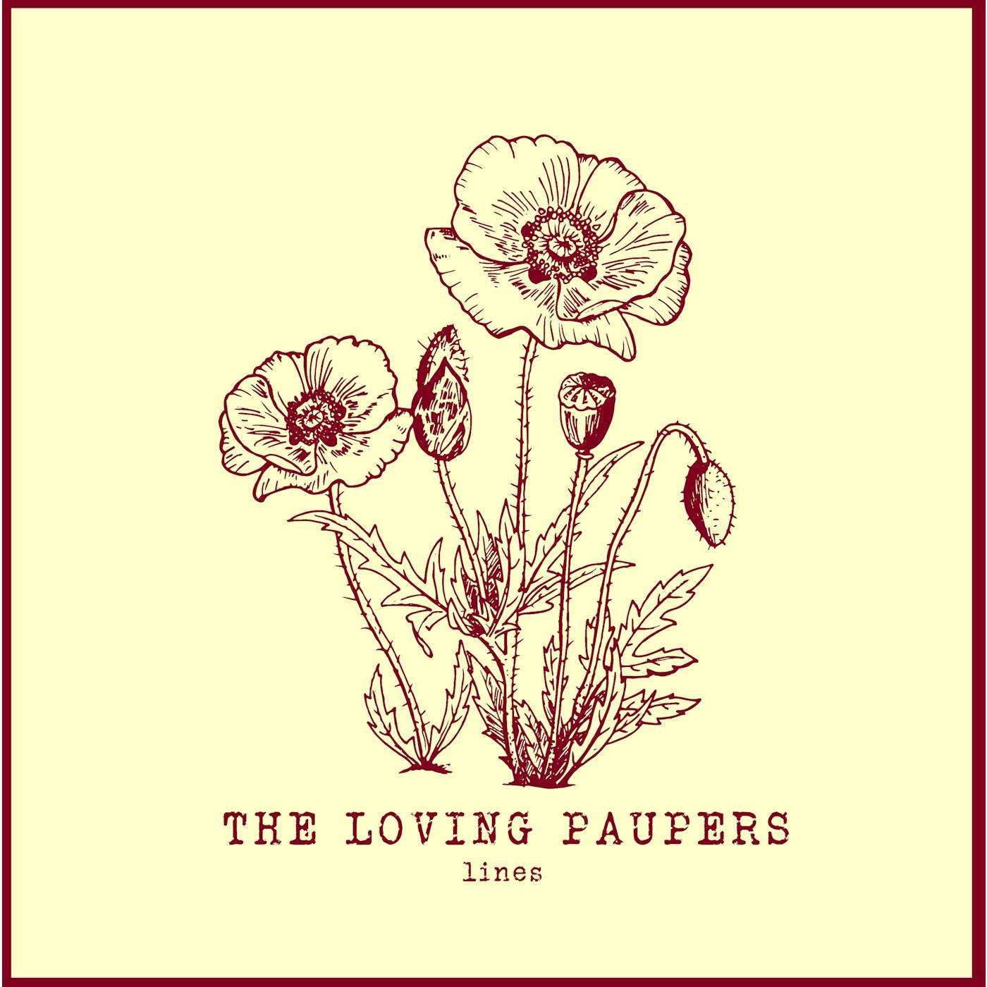 The Loving Paupers Lines Vinyl Record
