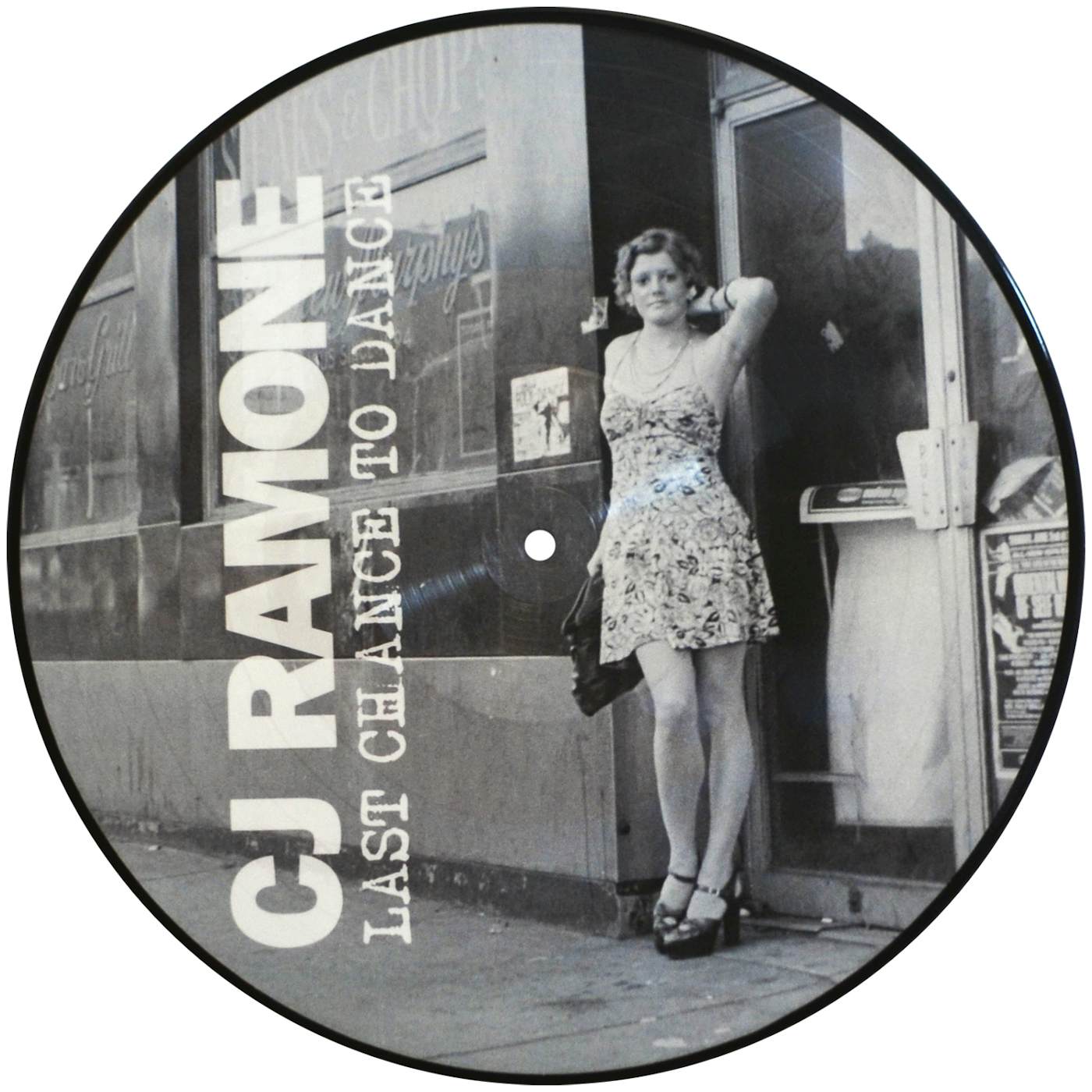 CJ Ramone LAST CHANCE TO DANCE (PICTURE DISC/LIMITED) Vinyl Record