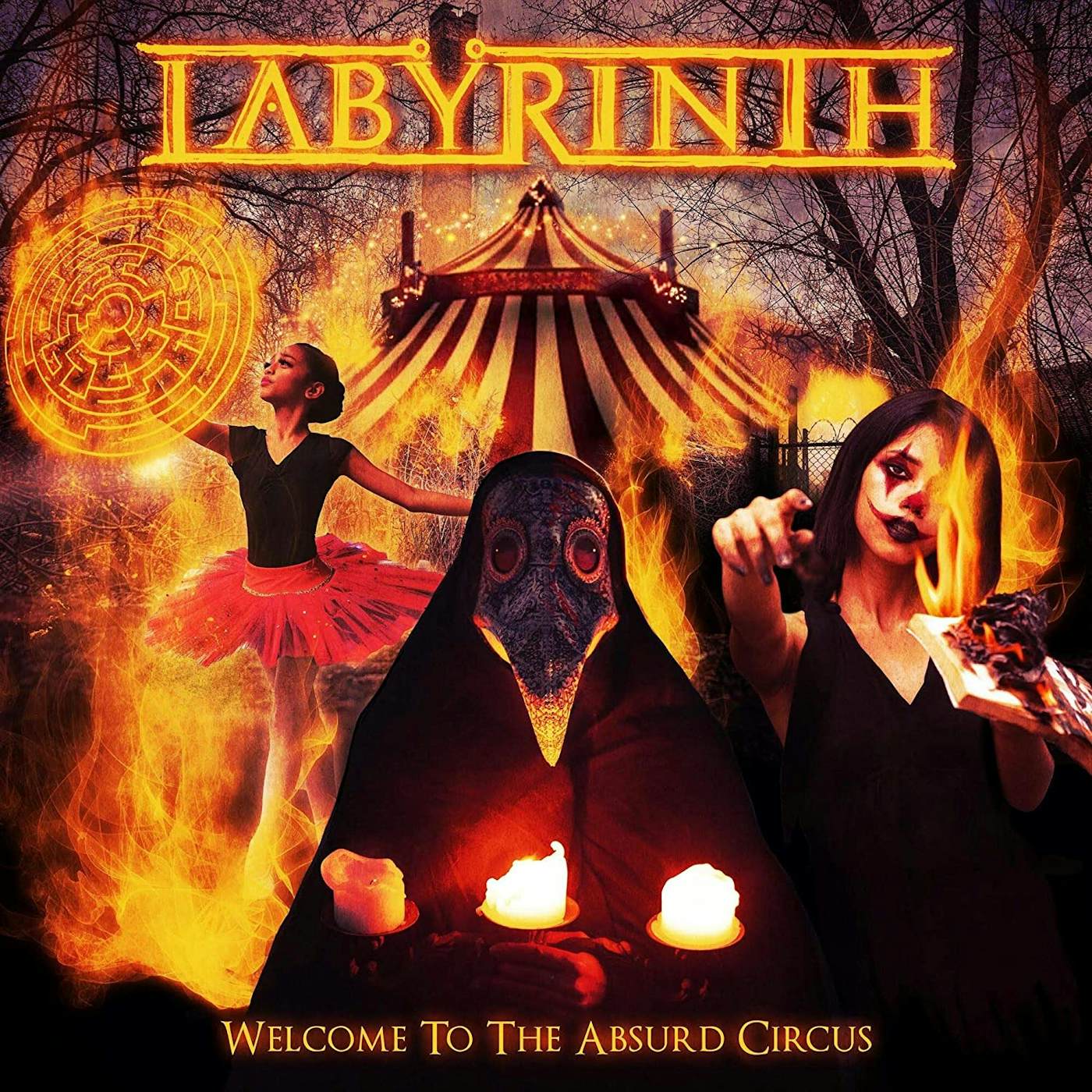 Labyrinth Welcome To The Absurd Circus CD