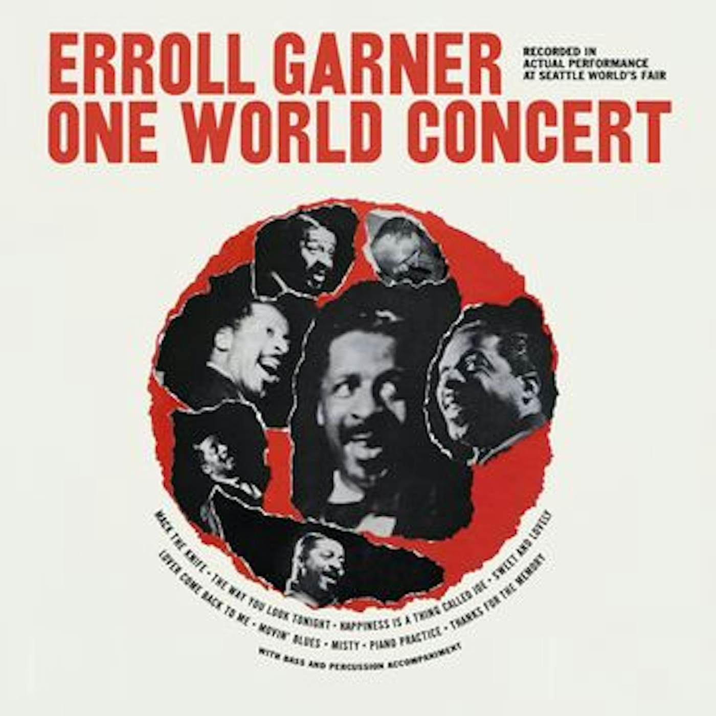 Erroll Garner ONE WORLD CONCERT (OCTAVE REMASTERED SERIES) CD