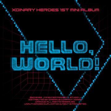 Xdinary Heroes HELLO WORLD (PRACTICE VERSION) CD