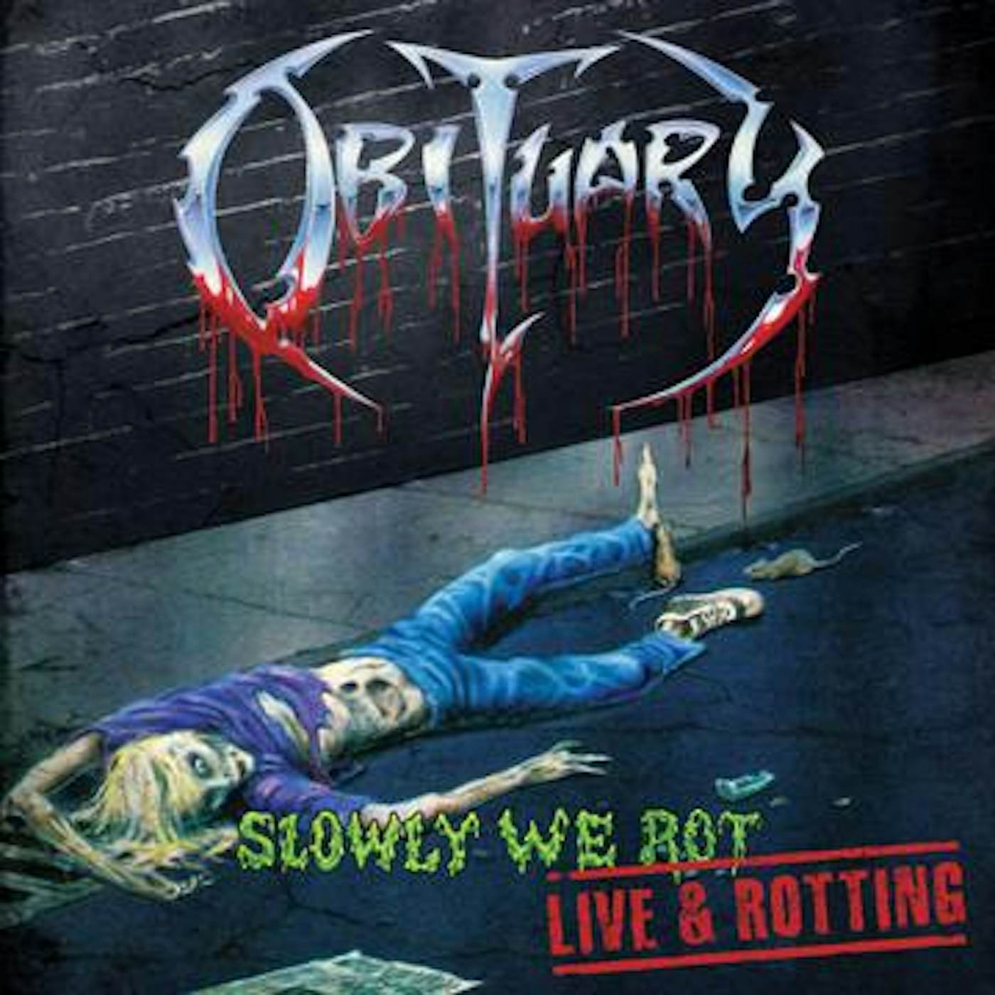 Obituary SLOWLY WE ROT - LIVE AND ROTTING CD
