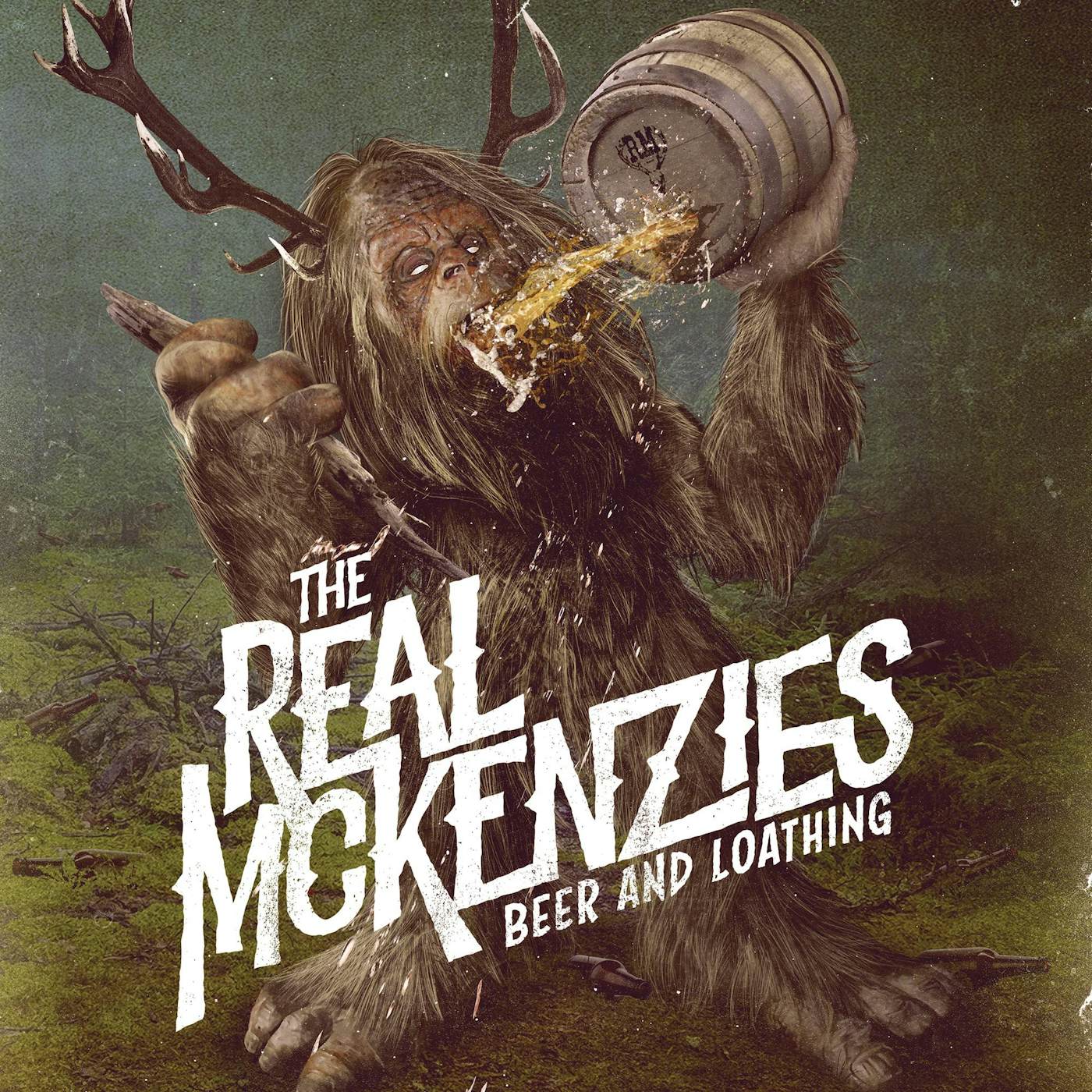 The Real McKenzies BEER AND LOATHING CD
