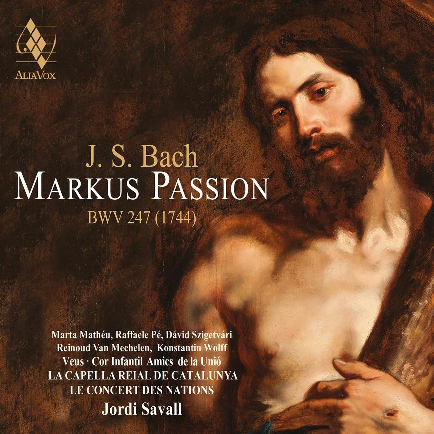 Jordi Savall Bach: St. Mark Passion CD