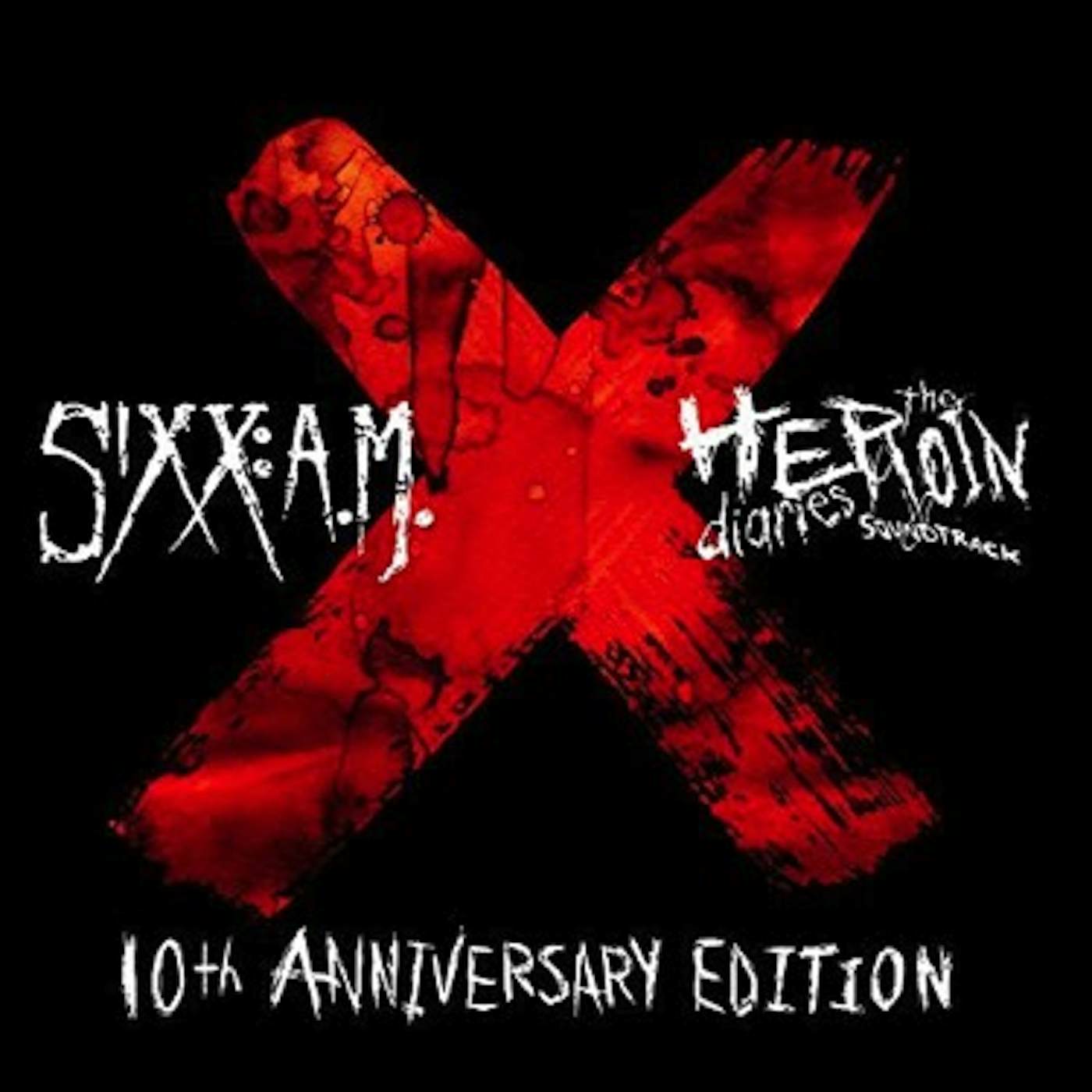 Sixx:A.M. Heroin Diaries Soundtrack: 10th Anniversary Edition Vinyl Record