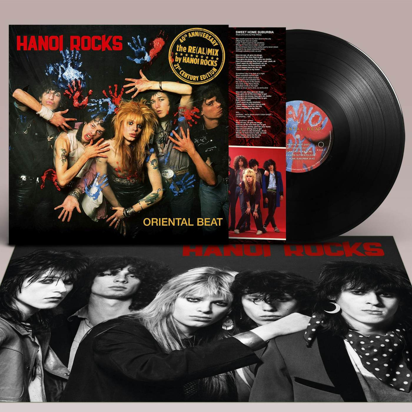Hanoi Rocks Oriental Beat   40 Th Anniversary Re(Al)M Vinyl Record