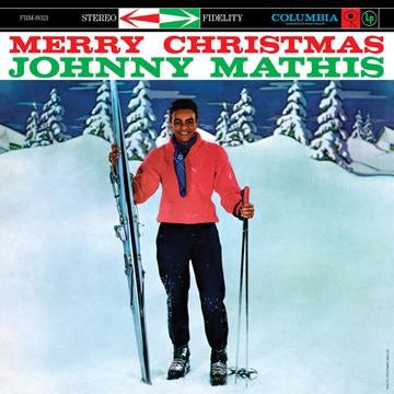 Johnny Mathis Merry Christmas (180 Gram Christmas Red Vinyl Record